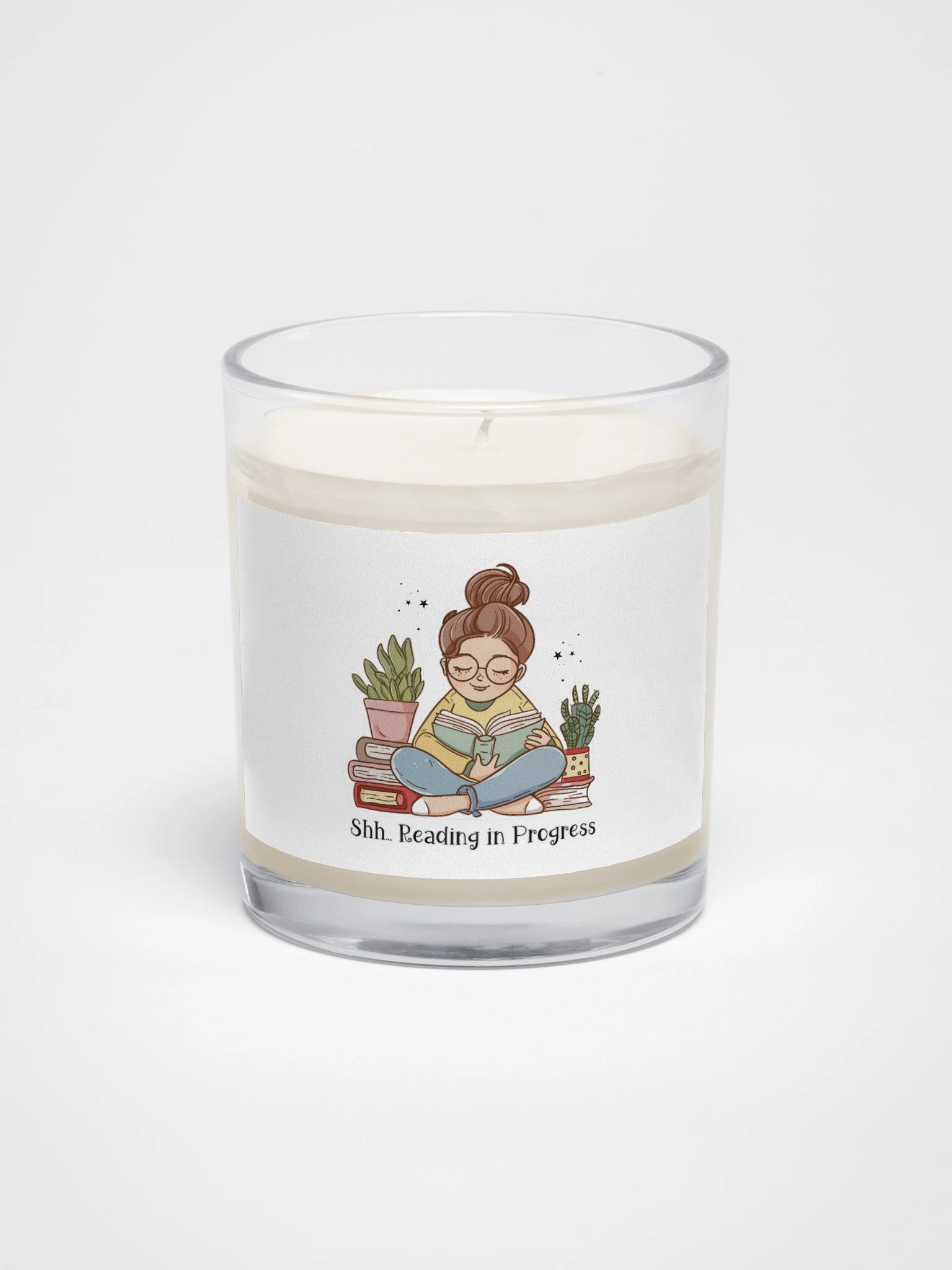 Reading in Progress Soy Candle product image (1)