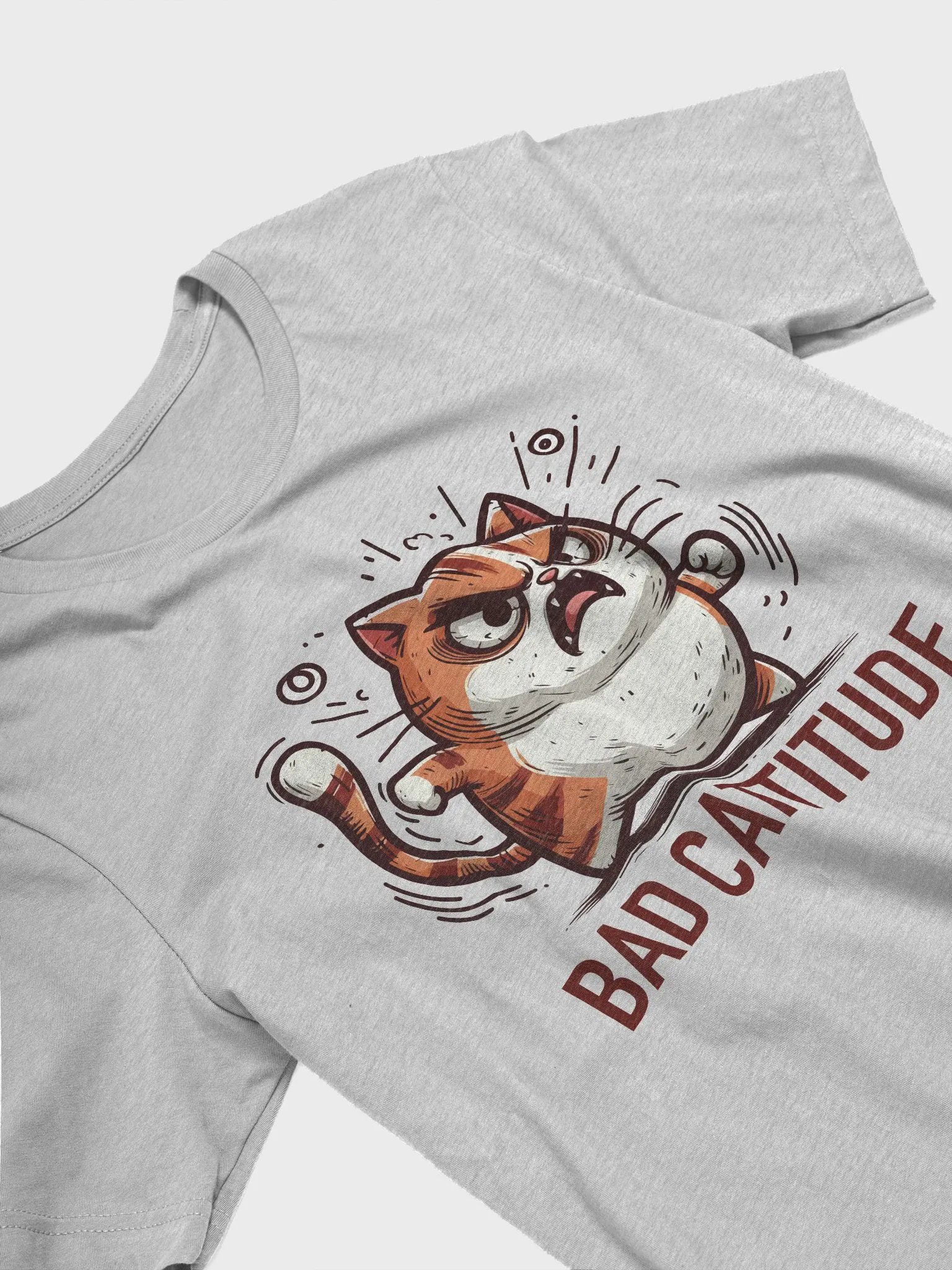 Bad Cattitude T-Shirt product image (22)