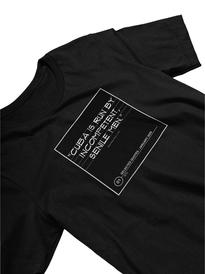 T-shirt - Marco Rubio -BLACK product image (2)