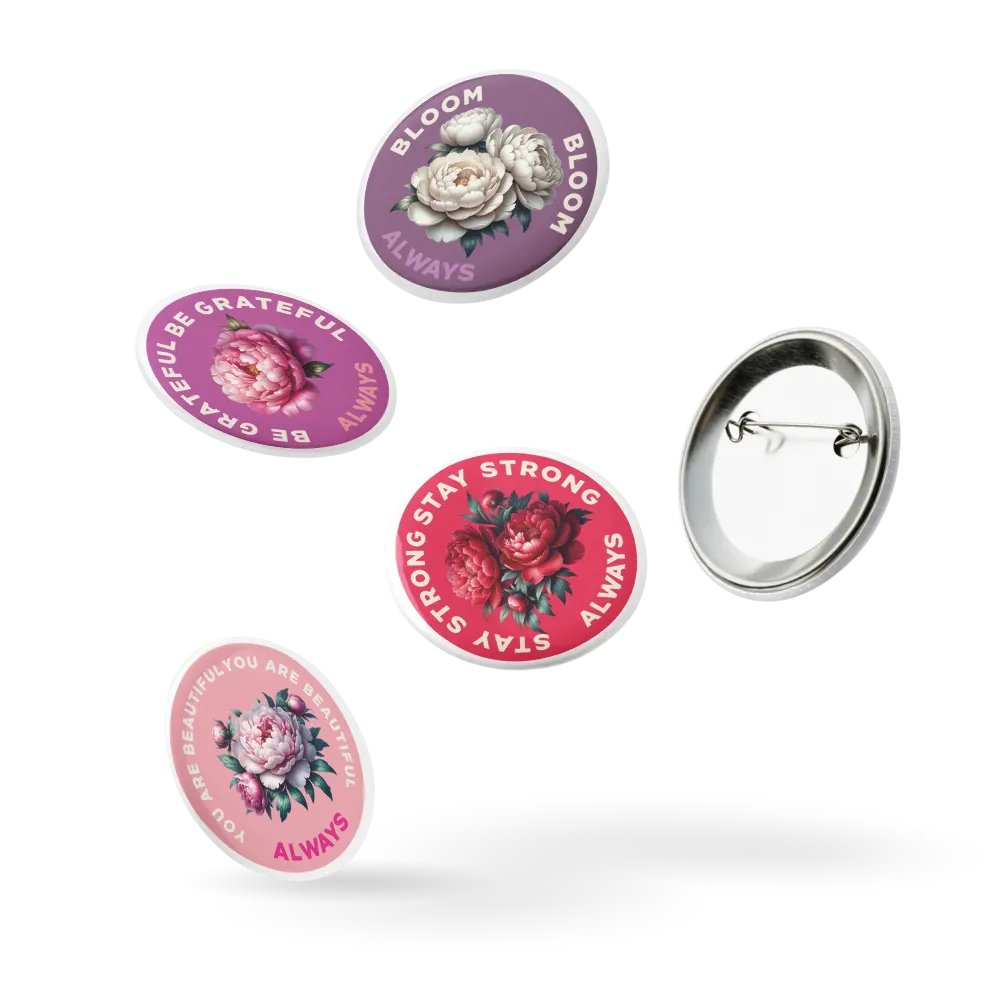 Bloom Always Pin Buttons Set product image (1)