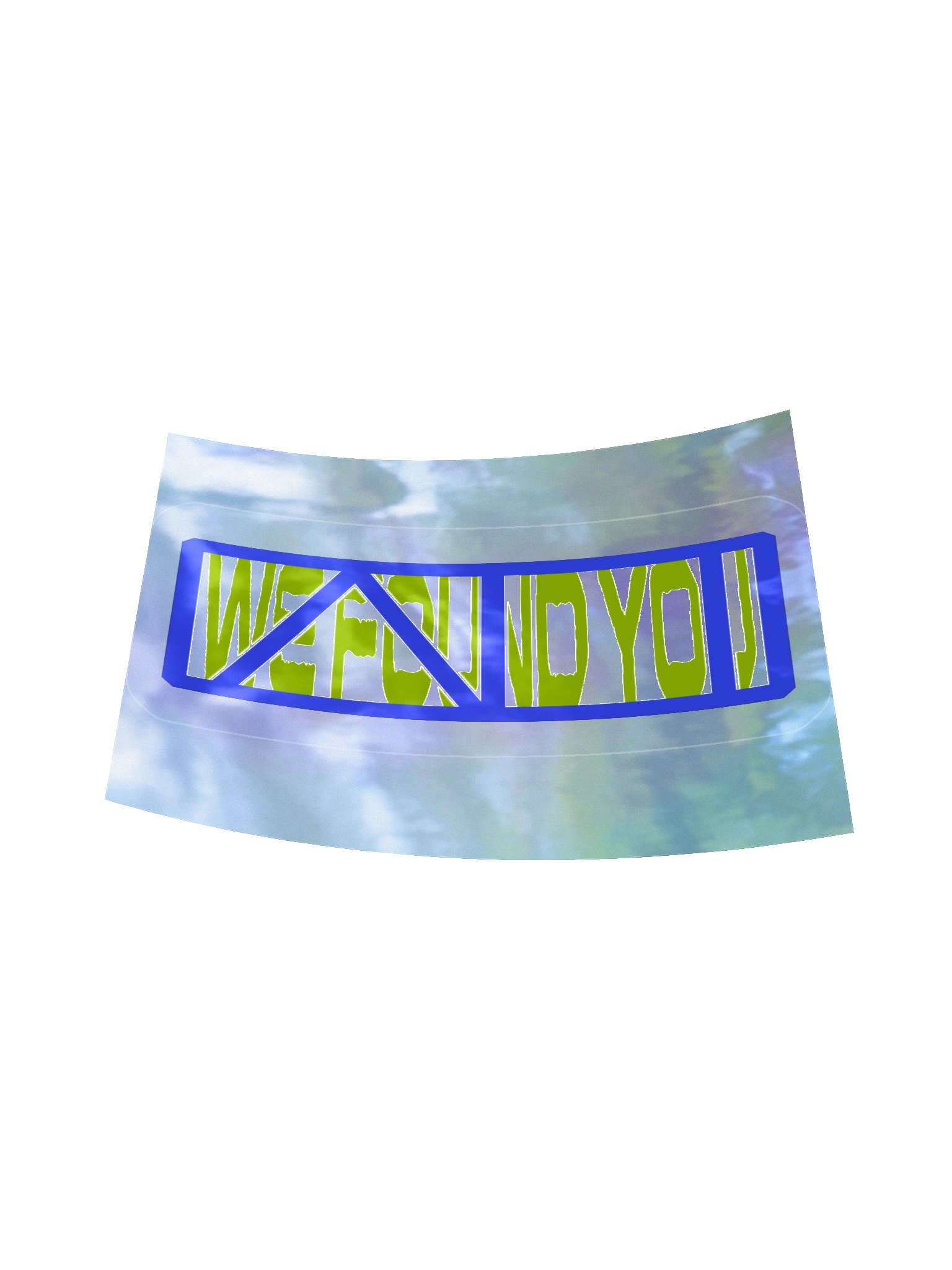 WE FOUND YOU Holographic Sticker product image (17)