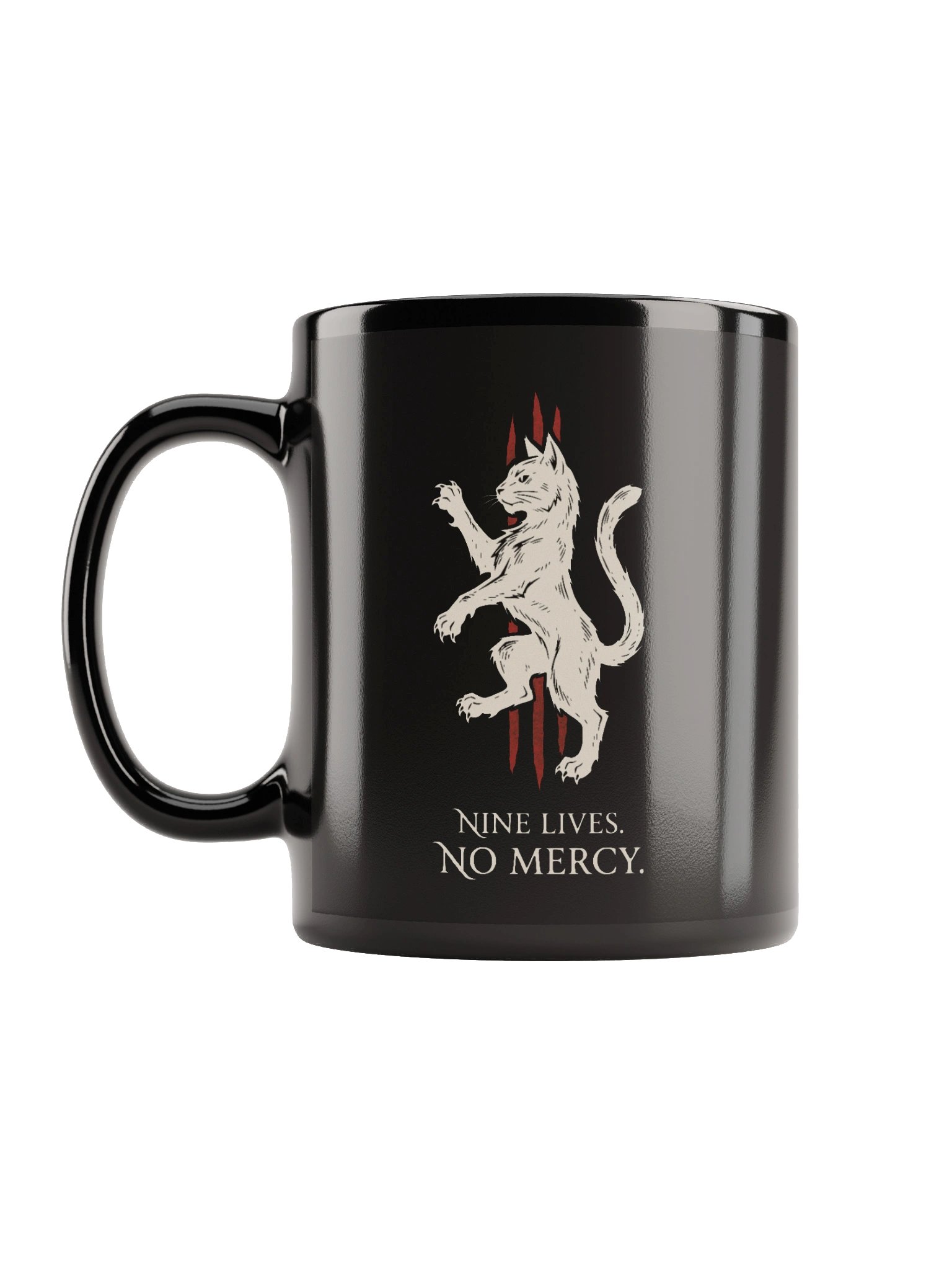 Nine Lives. No Mercy Mug product image (1)
