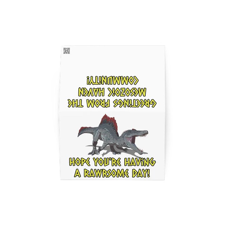 RAWR-SOME Day Greeting Card product image (4)