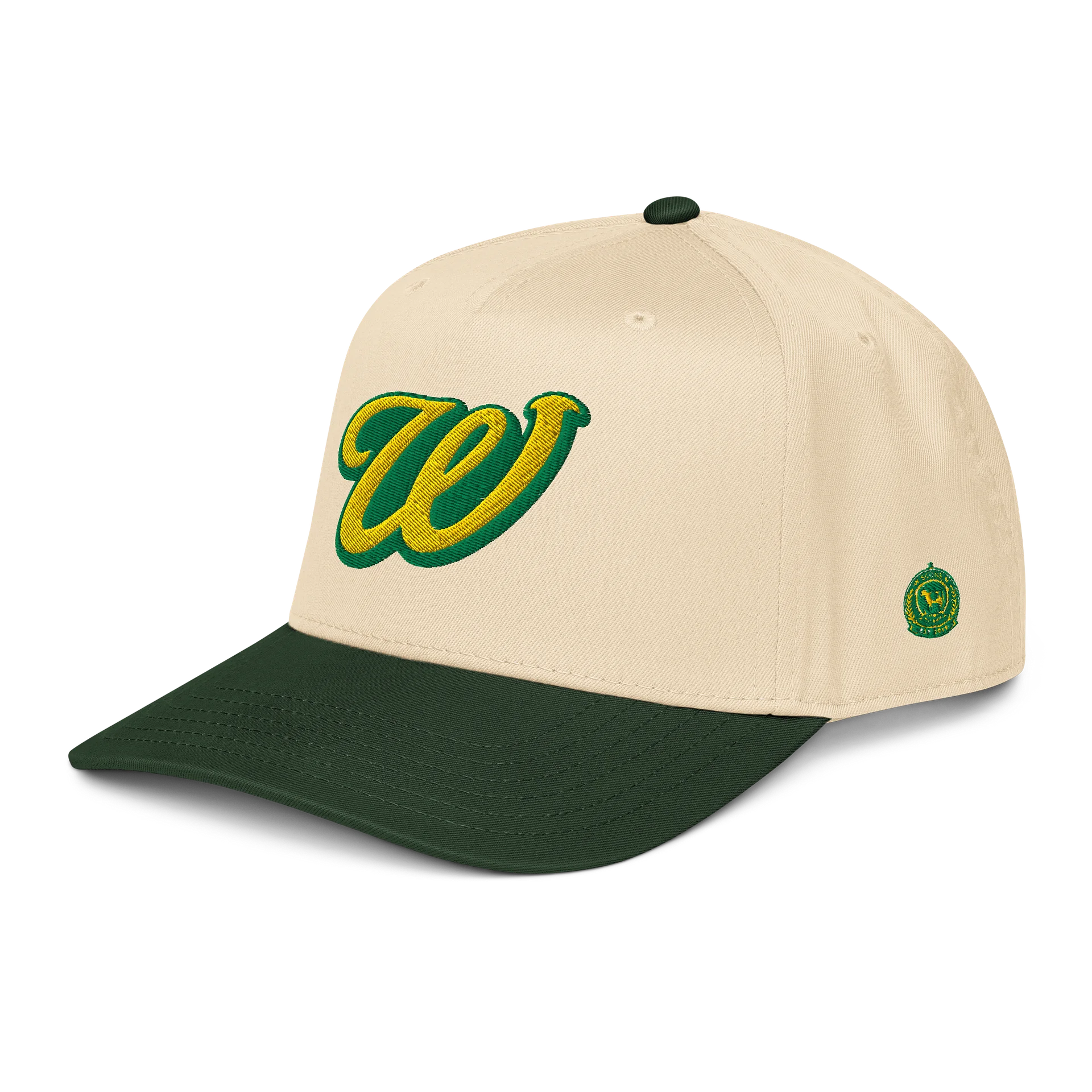 W Cream Snapback product image (2)