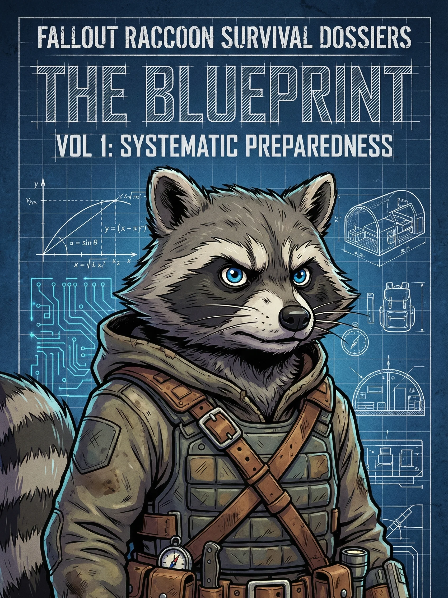 Fallout Raccoon E-BOOK VOL.1 : SYSTEMATIC PREPAREDNESS product image (1)