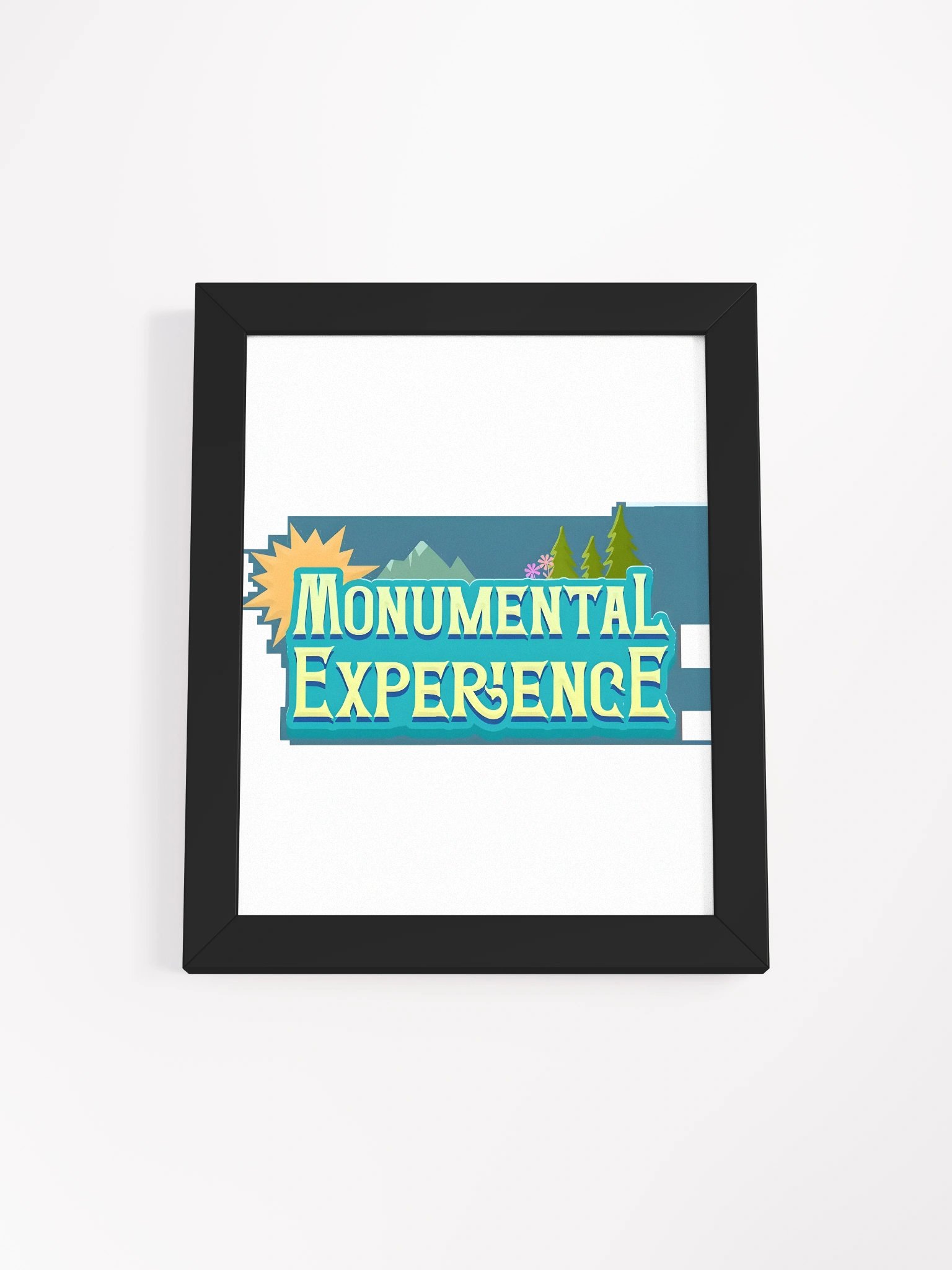 Monumental Experience Framed Poster product image (1)