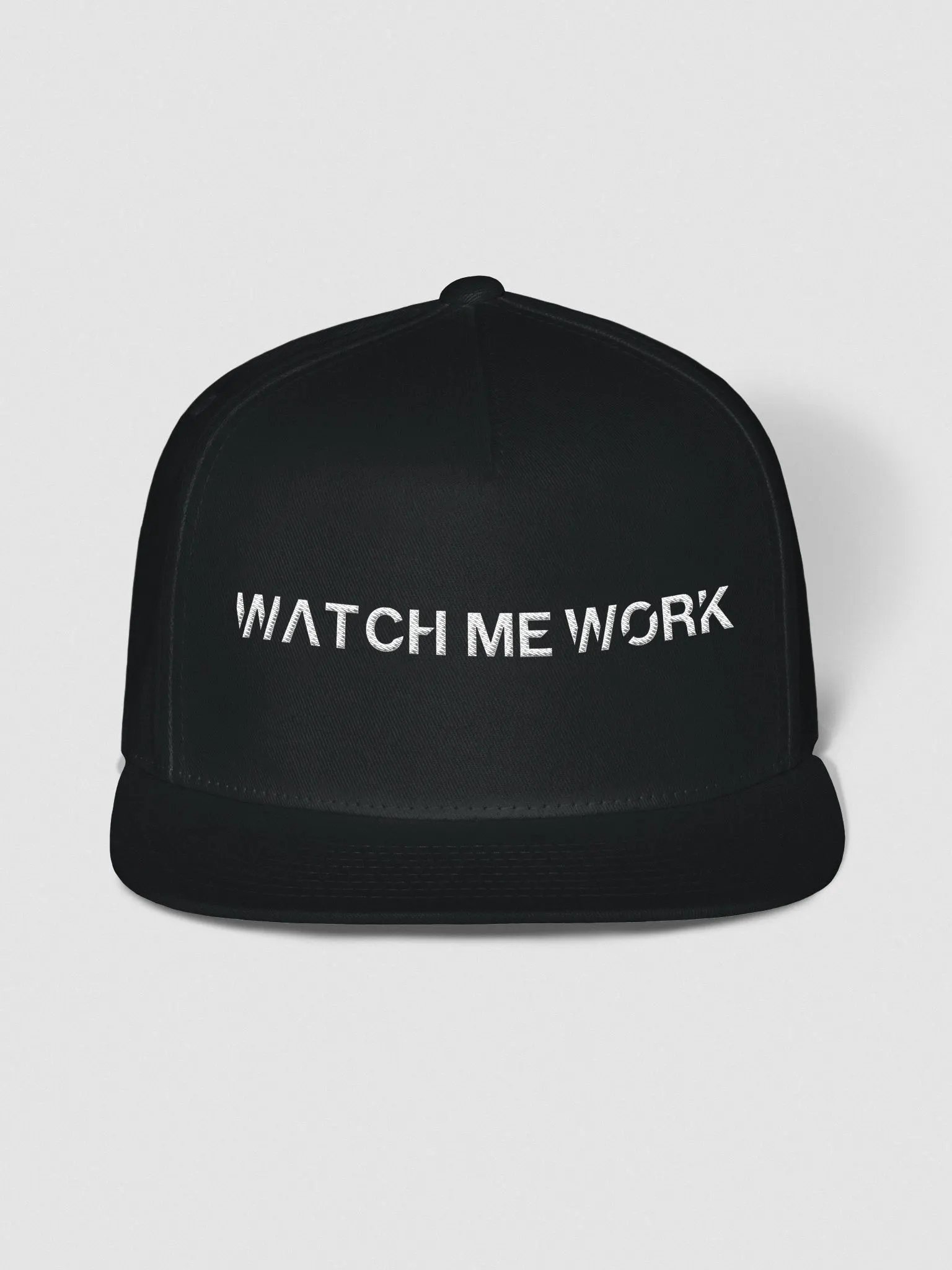 WatchMeWork Signature SnapBack - Black product image (1)