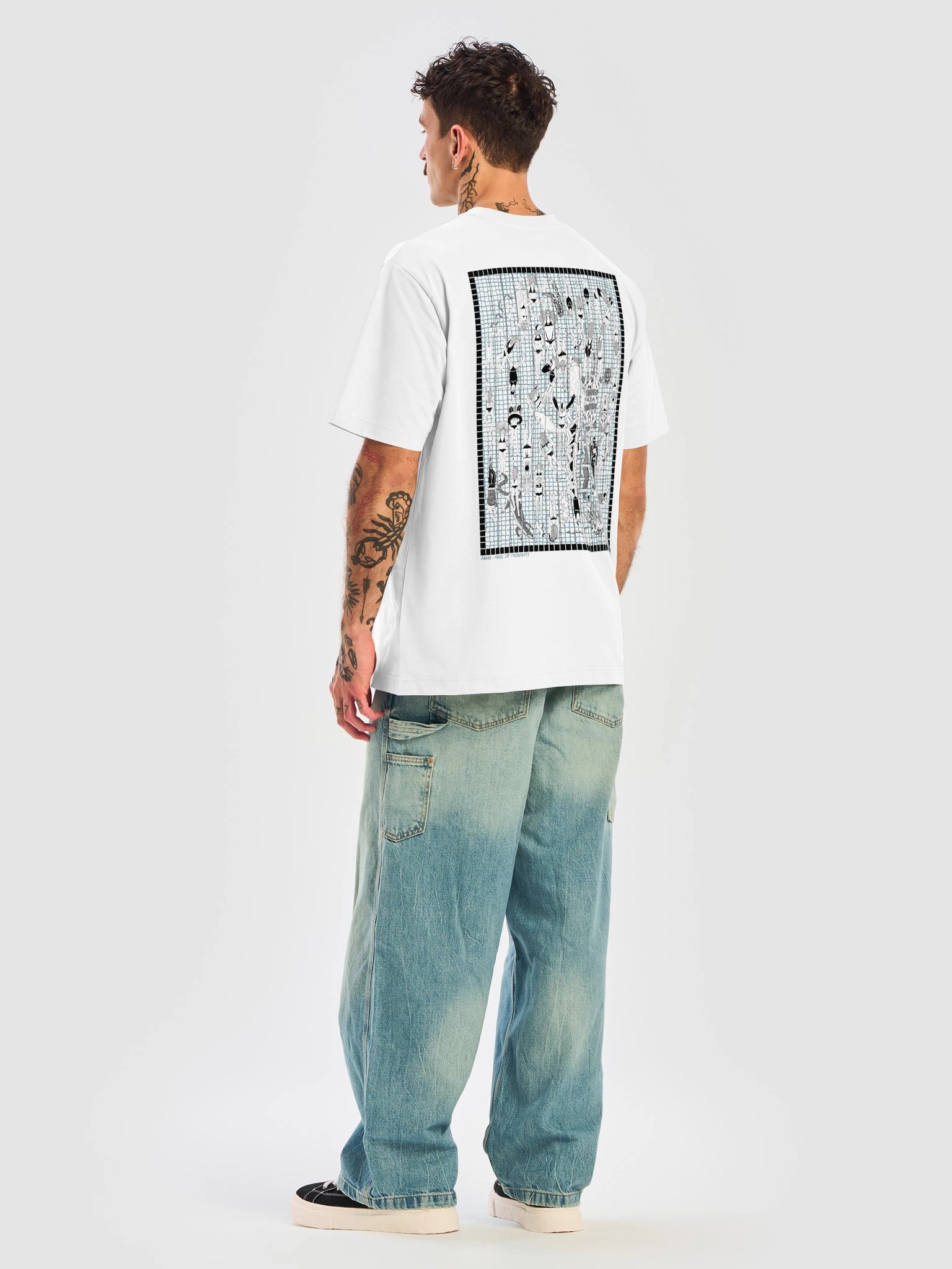 THE POOL unisex oversized t-shirt product image (5)