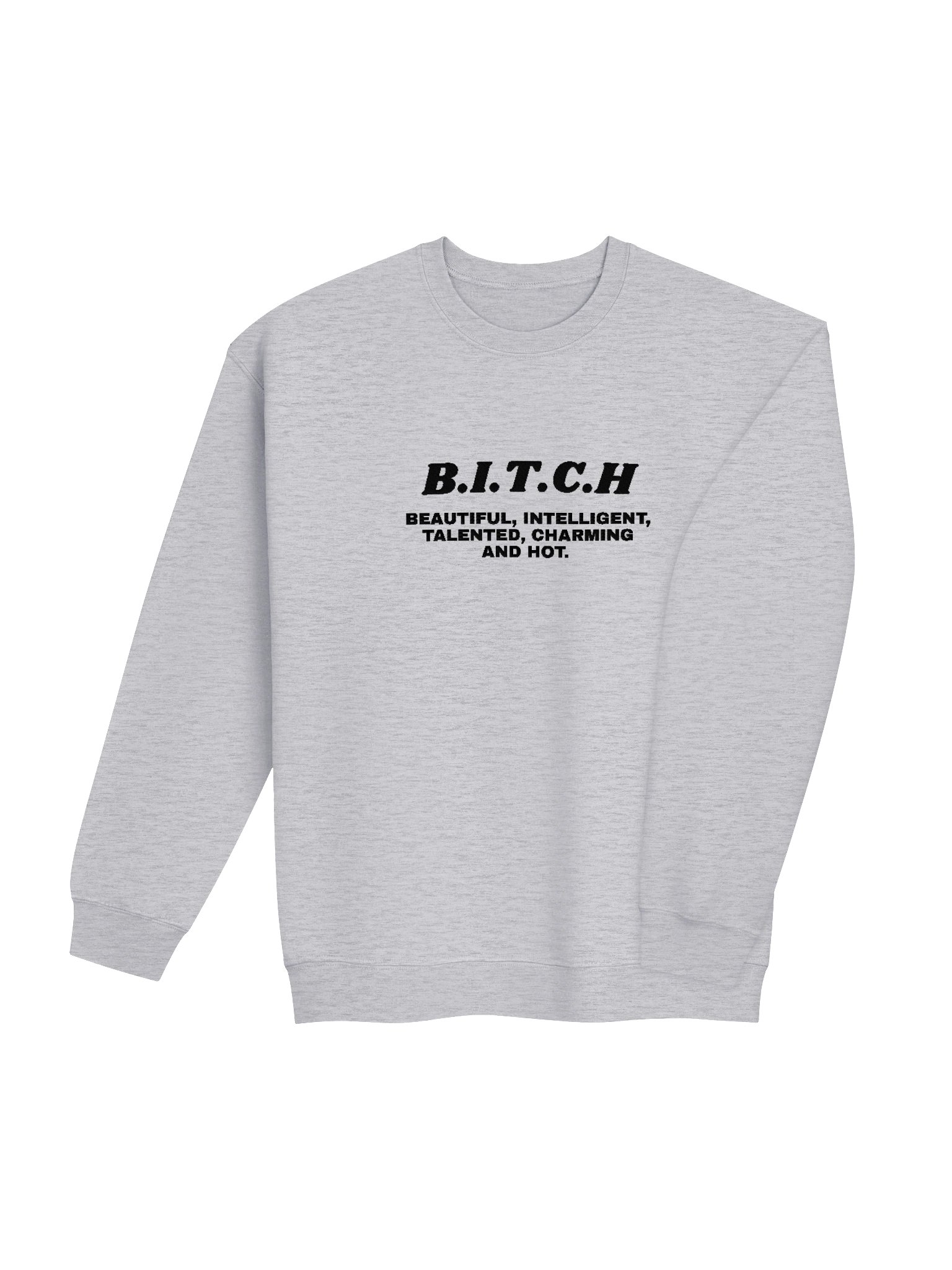 B.I.T.C.H SWEATSHIRT - EMBROIDERED product image (4)