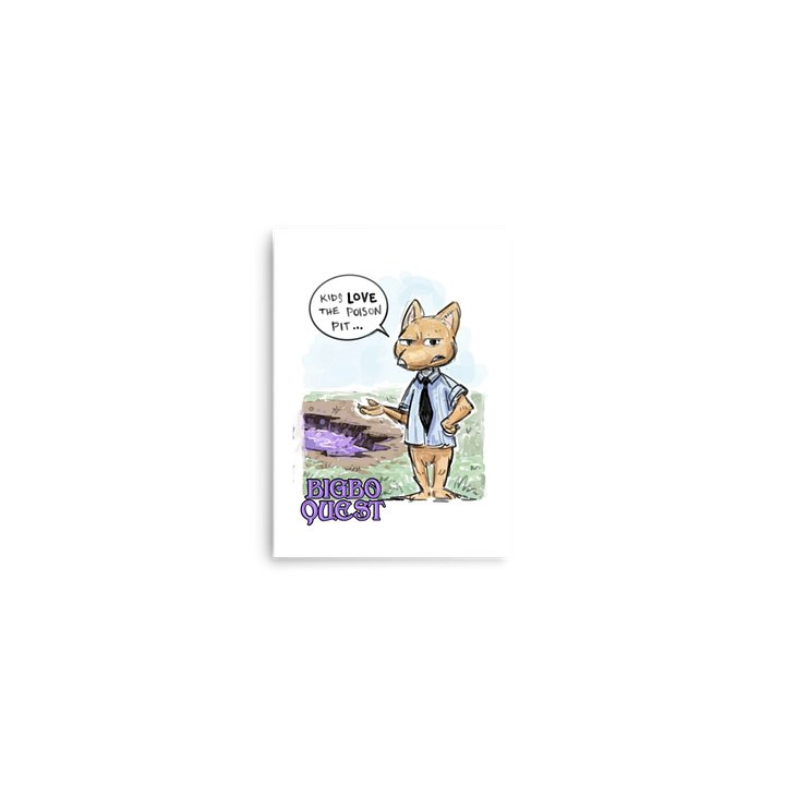 Mitts Poison Pit Poster [Bigbo Quest] product image (1)