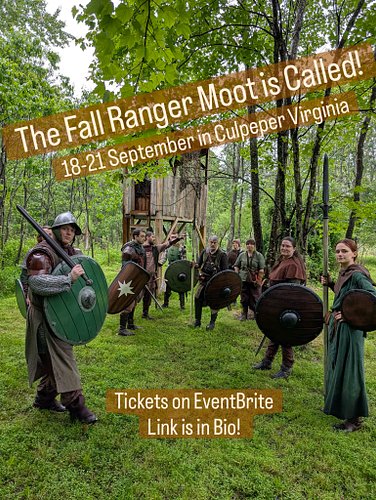 Hear Ye!  Hear Ye! 

The Fall Ranger Moot has been called for September!

Rangers and Ranger candidates wishing to learn are ...