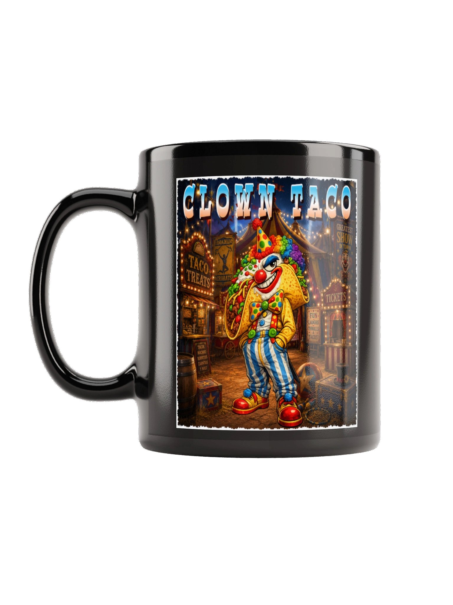 Clown Taco Circus Mug - The Taco Family product image (1)