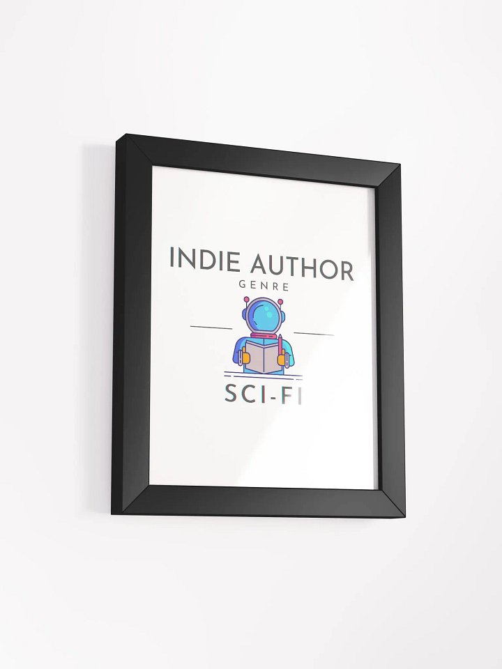 Indie Author Genre Sci-Fi Framed Poster product image (25)