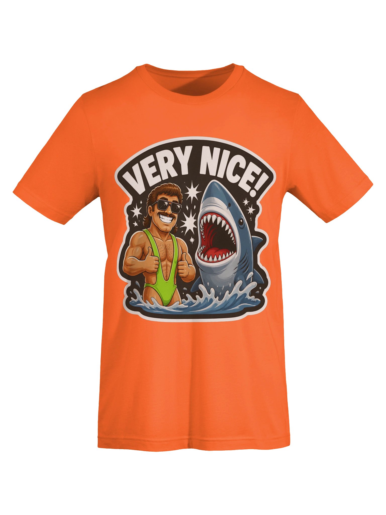 Very Nice Shark Thumbs-Up Tee product image (22)