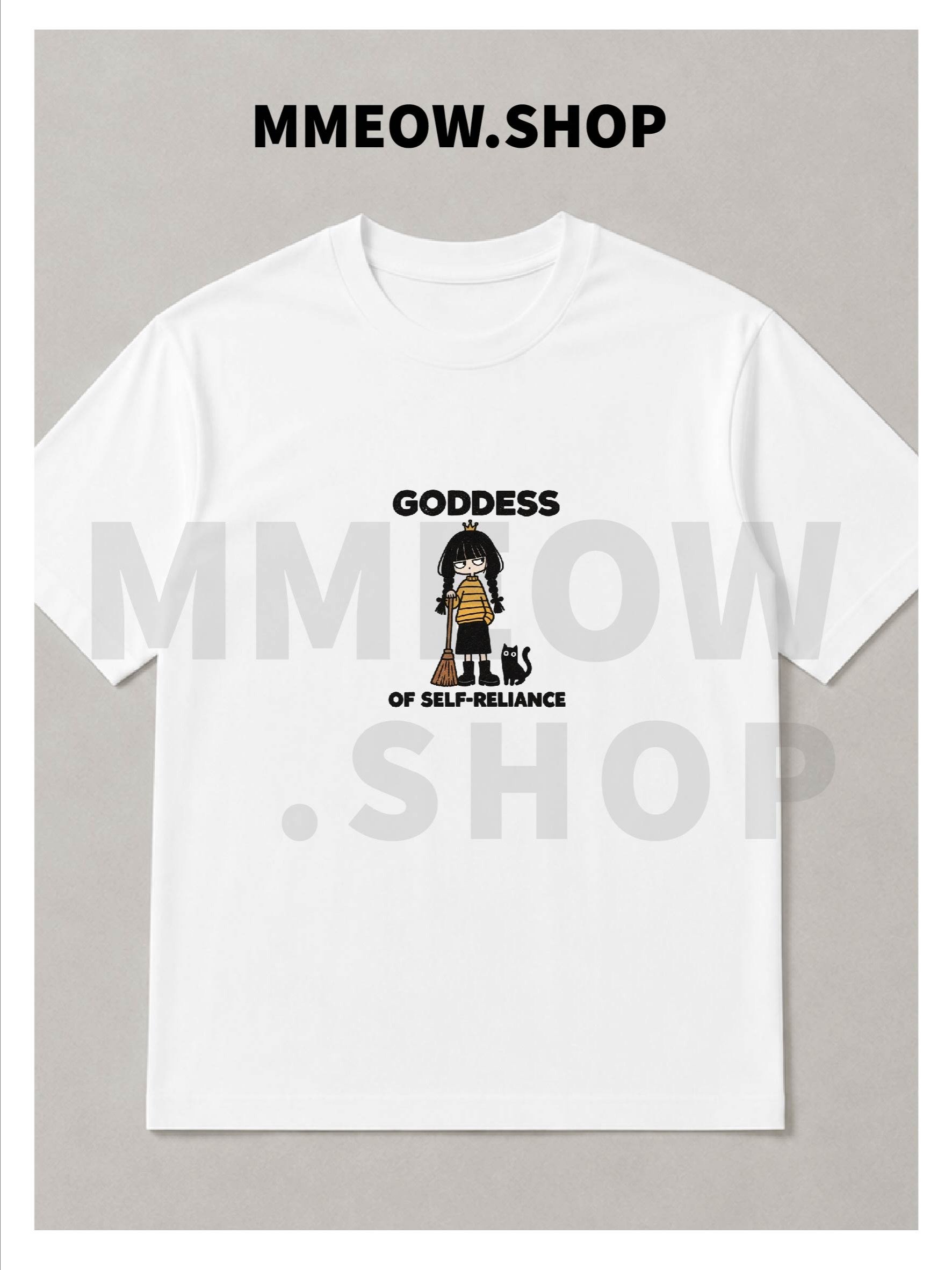 Goddess of self-reliance T - SHIRT PRINTED product image (2)