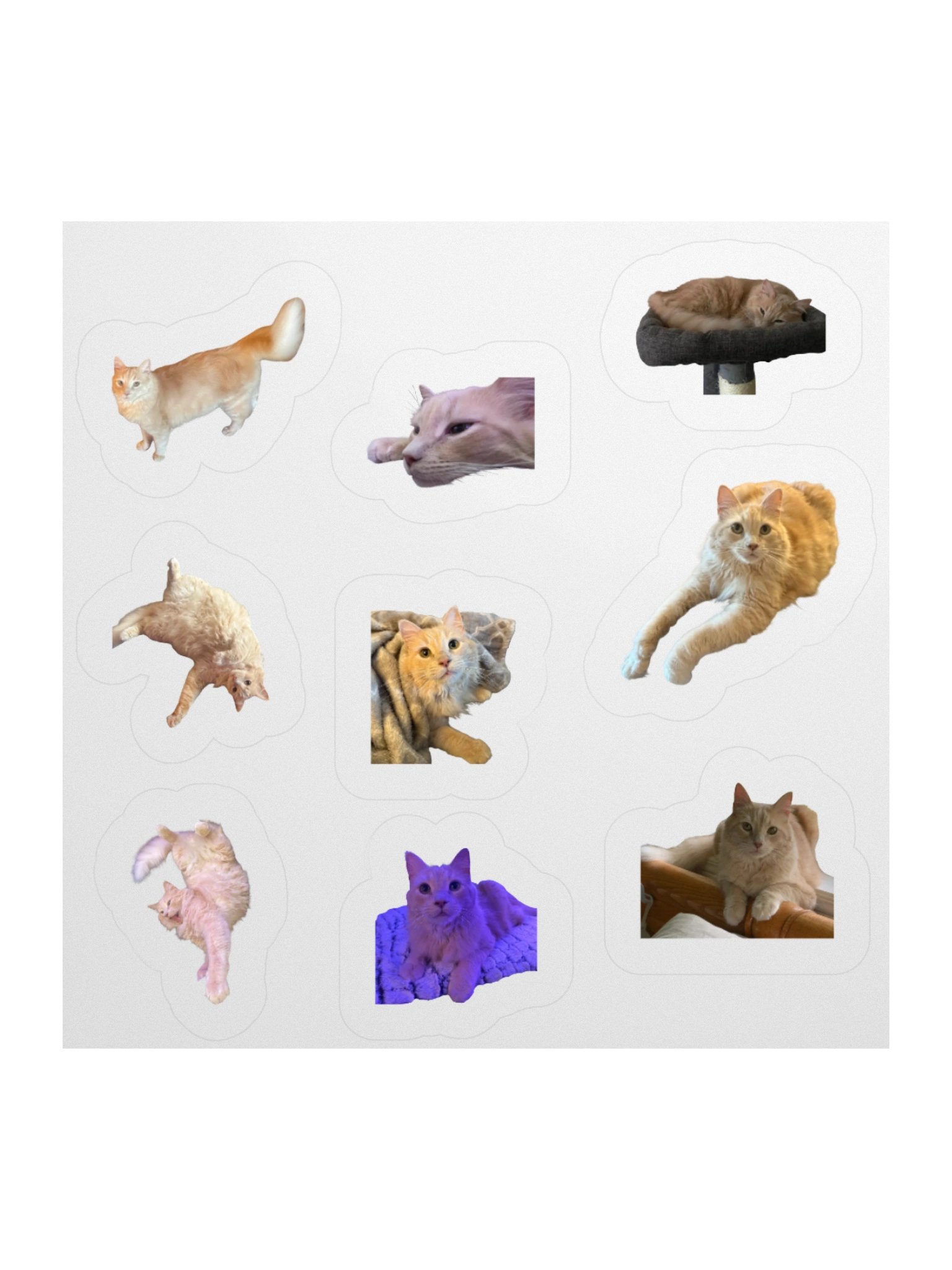 Mini Noodle Sticker Set product image (3)
