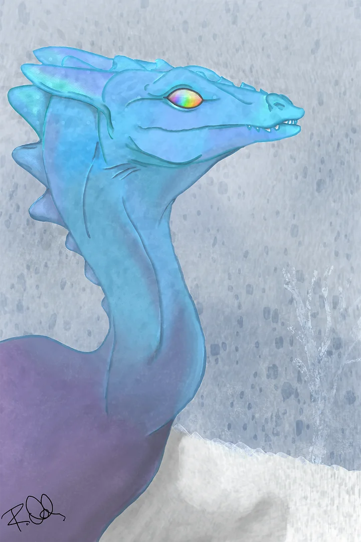 Blue (Original on Canvas) product image (1)