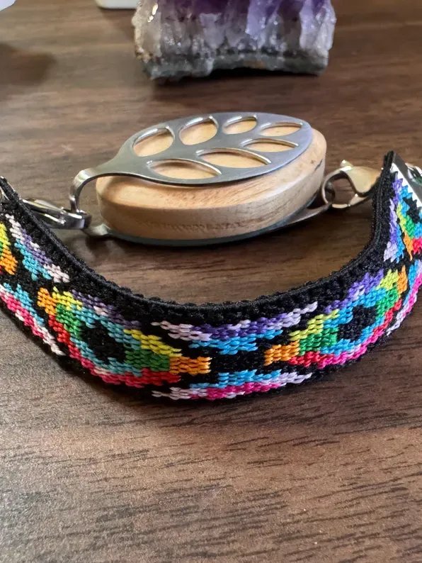 Boho Festival Thick Elastic Bracelet | Handmade Accessory for Bellabeat Leaf Urban & Ivy product image (1)