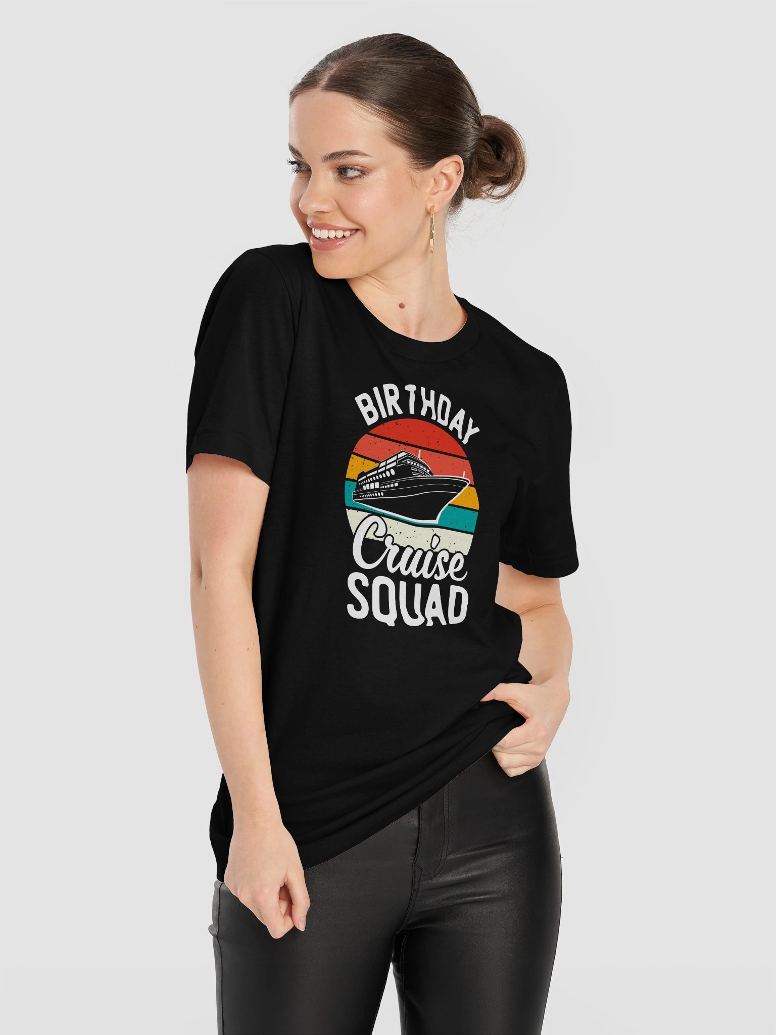 Birthday Cruise Squad T-Shirt | Birthday Cruise Vacation Tee product image (53)