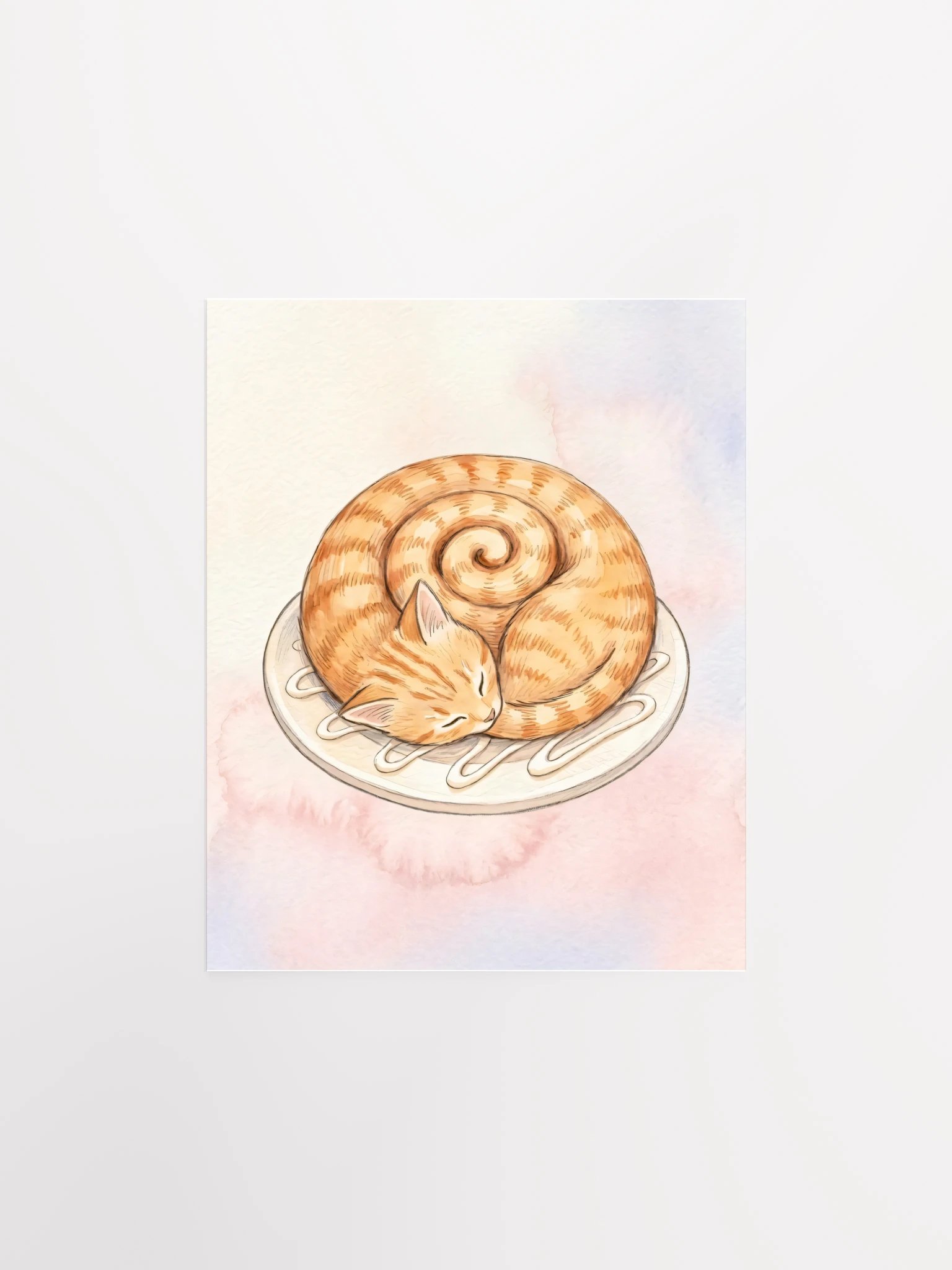Cinnameow Roll Poster product image (25)