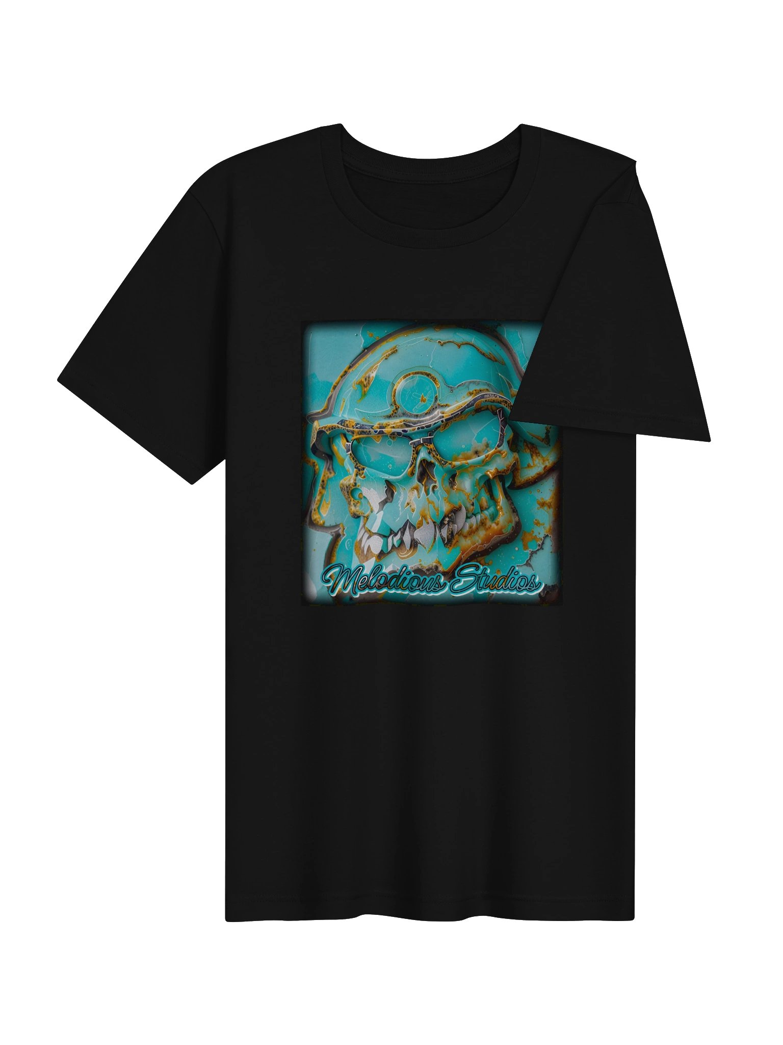 Melodious Turquoise Fusion Tee product image (7)