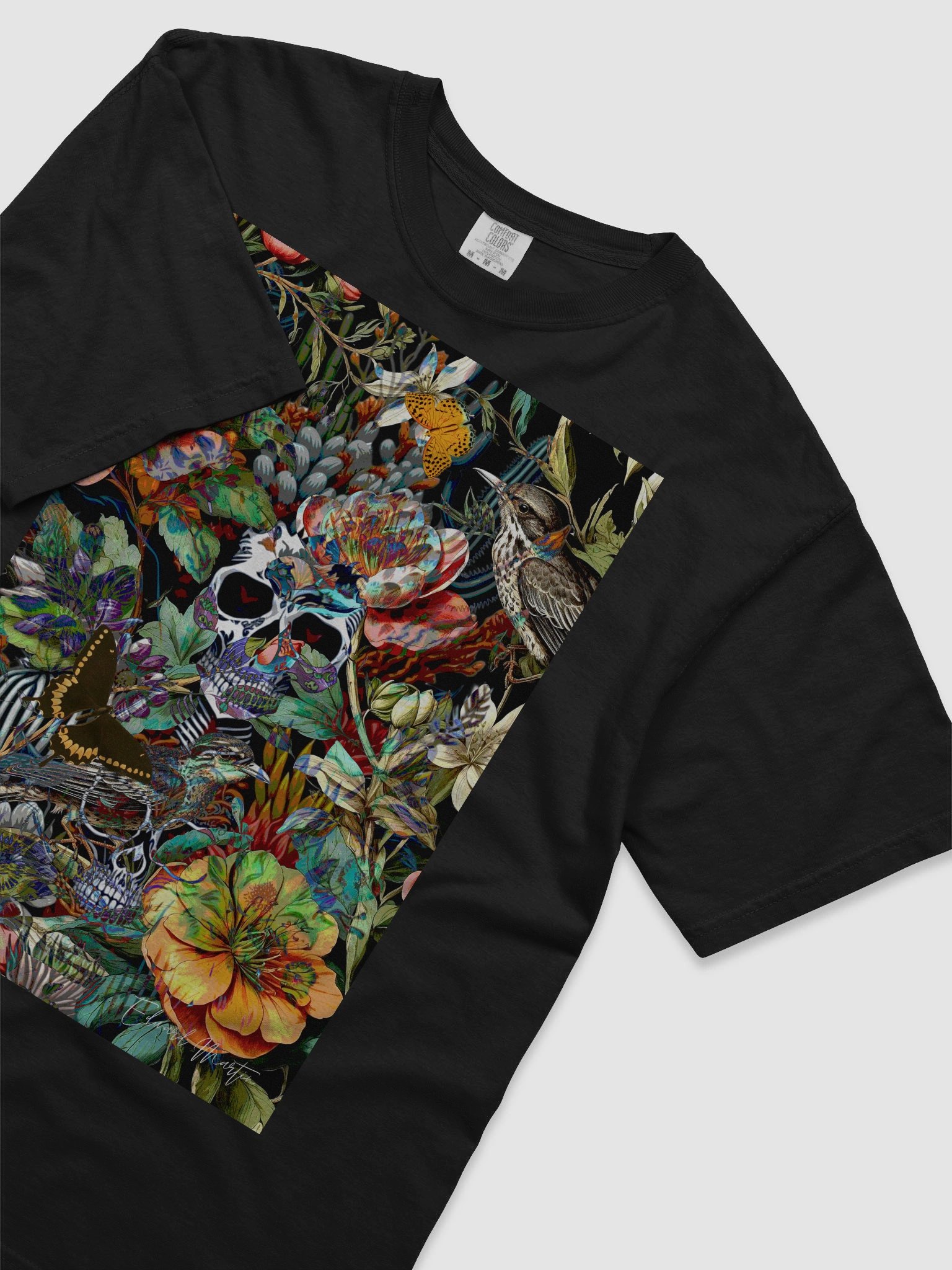 Ethereal Decay Floral T-Shirt product image (1)