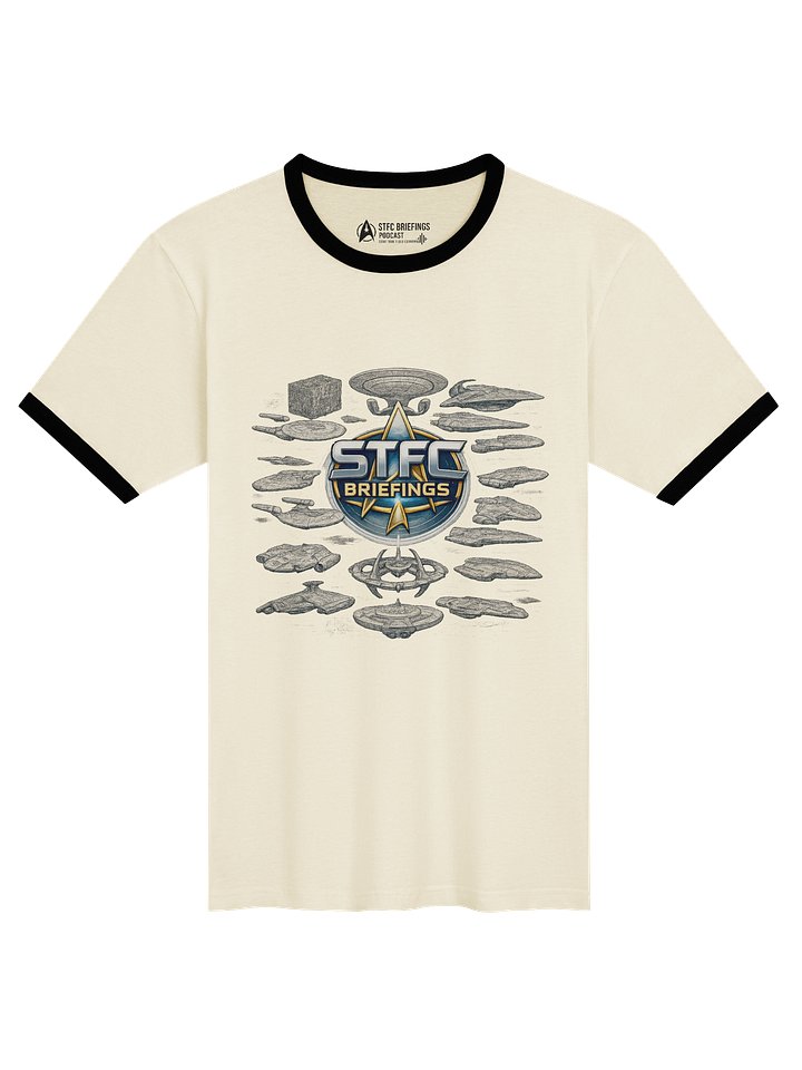 STFC Briefings All The Ships Collection Ringer T-Shirt product image (13)