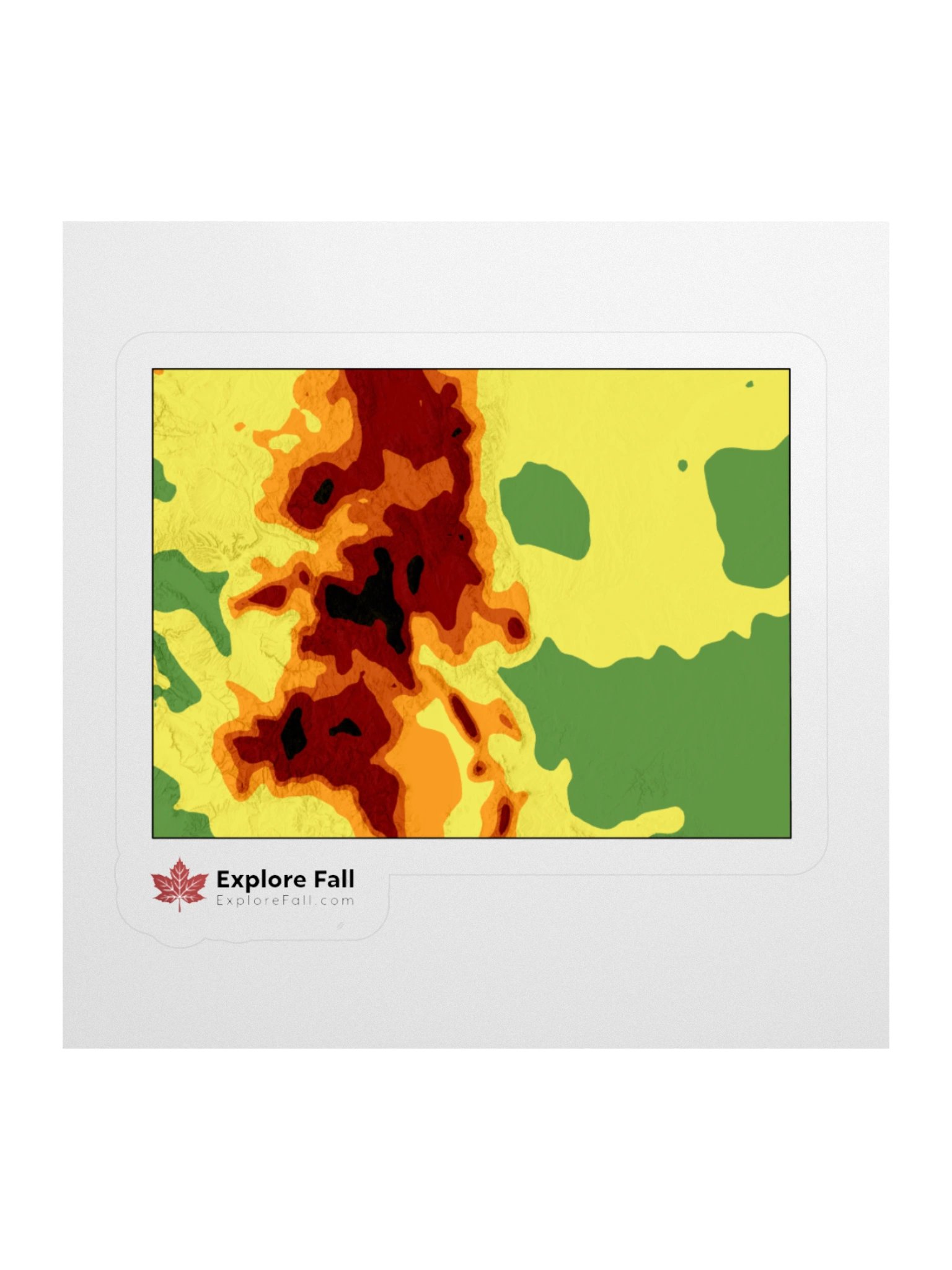 Colorado Peak Fall Color Sticker product image (1)