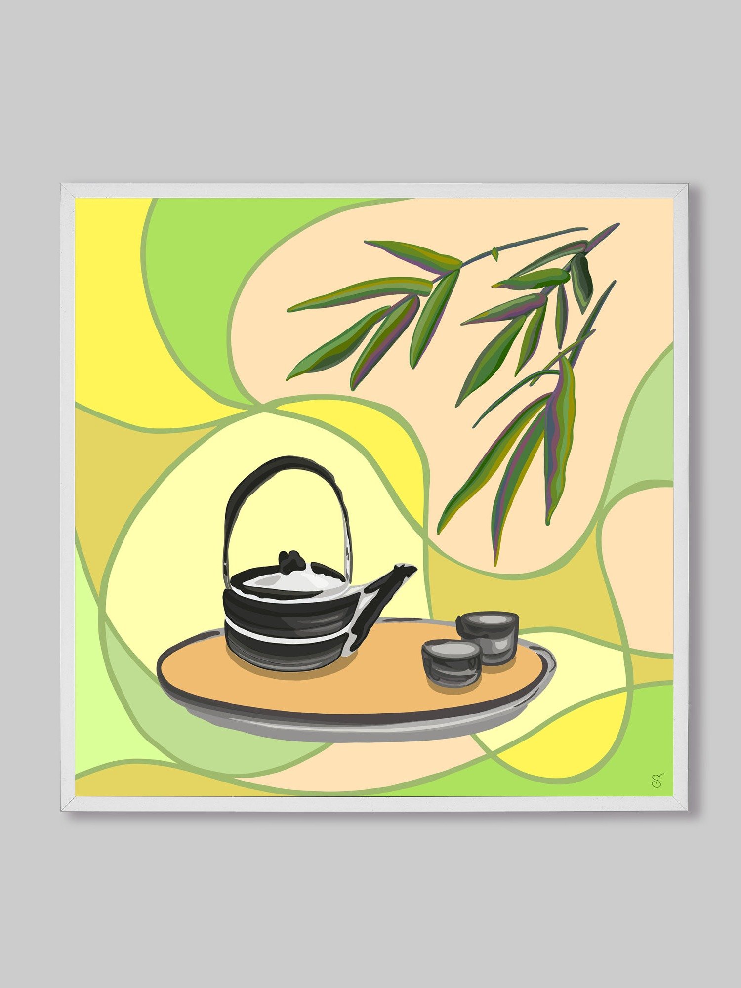 Bamboo Serenity Canvas Set - Coffee Shop No. 6 product image (7)