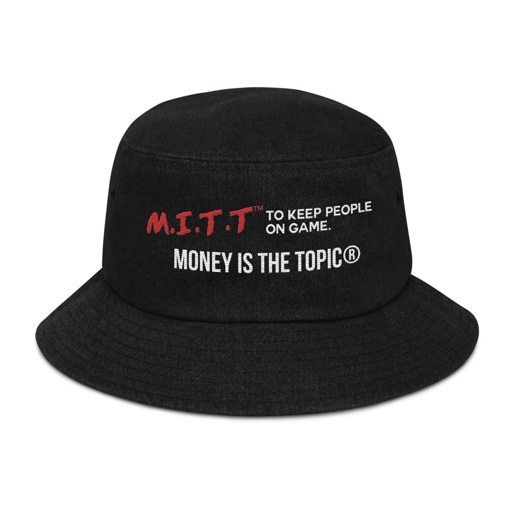 M.I.T.T PROGRAM DENIM BUCKET HAT product image (1)