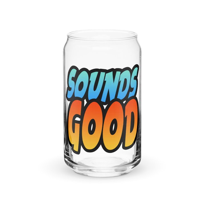 Sounds Good Can-Shaped Glass product image (1)