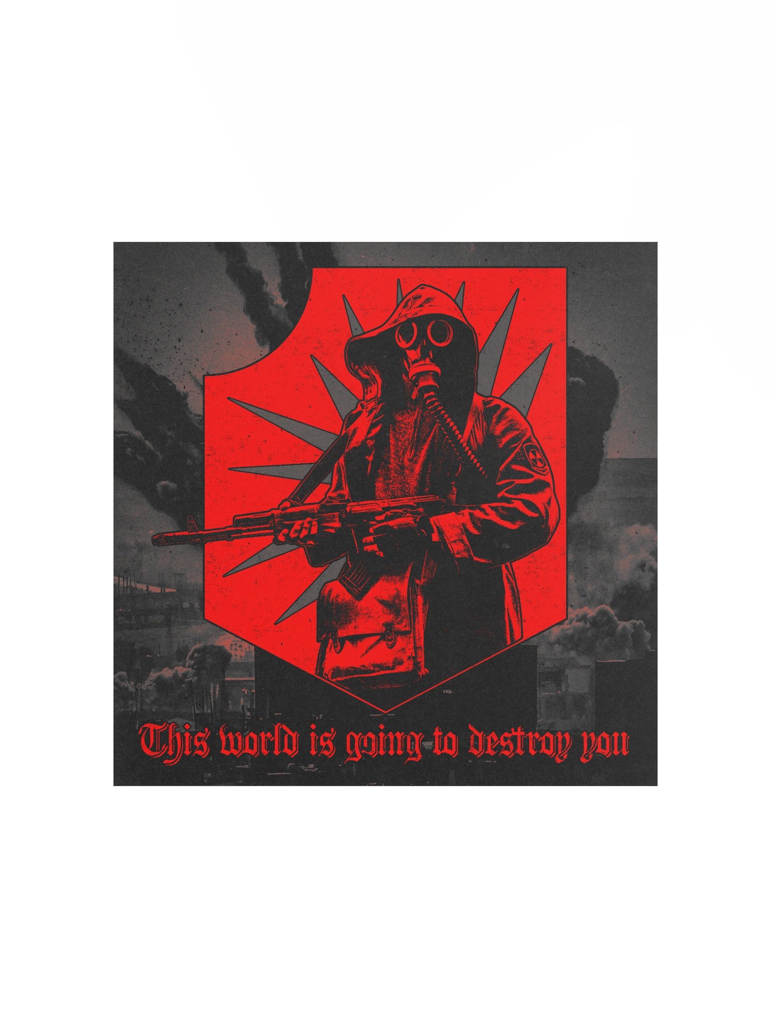"SABOTAGE" POSTER RED product image (1)