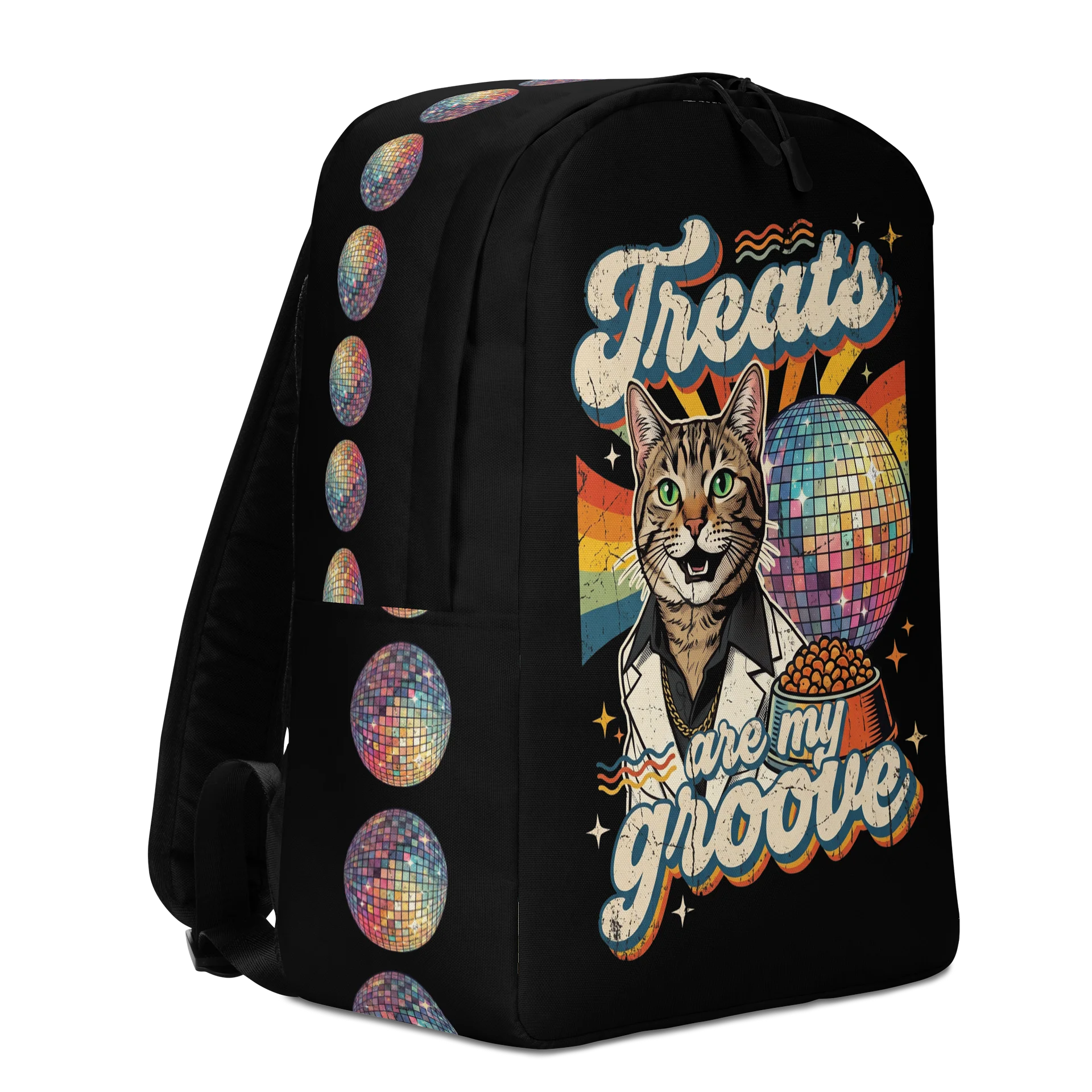 Treats are my Groove, Disco Kitty Cat Back Pack product image (3)