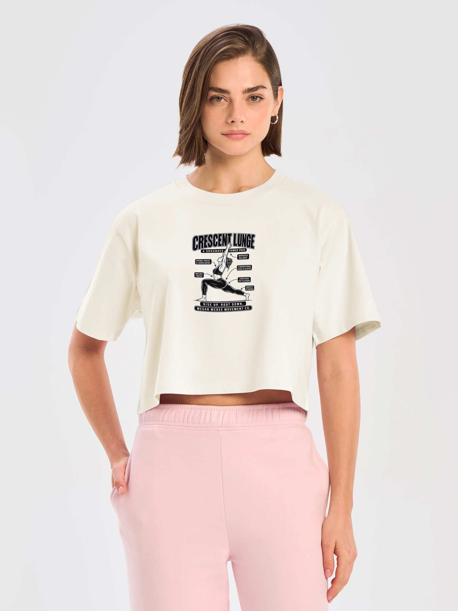 Crescent Lunge Cropped Tee product image (29)