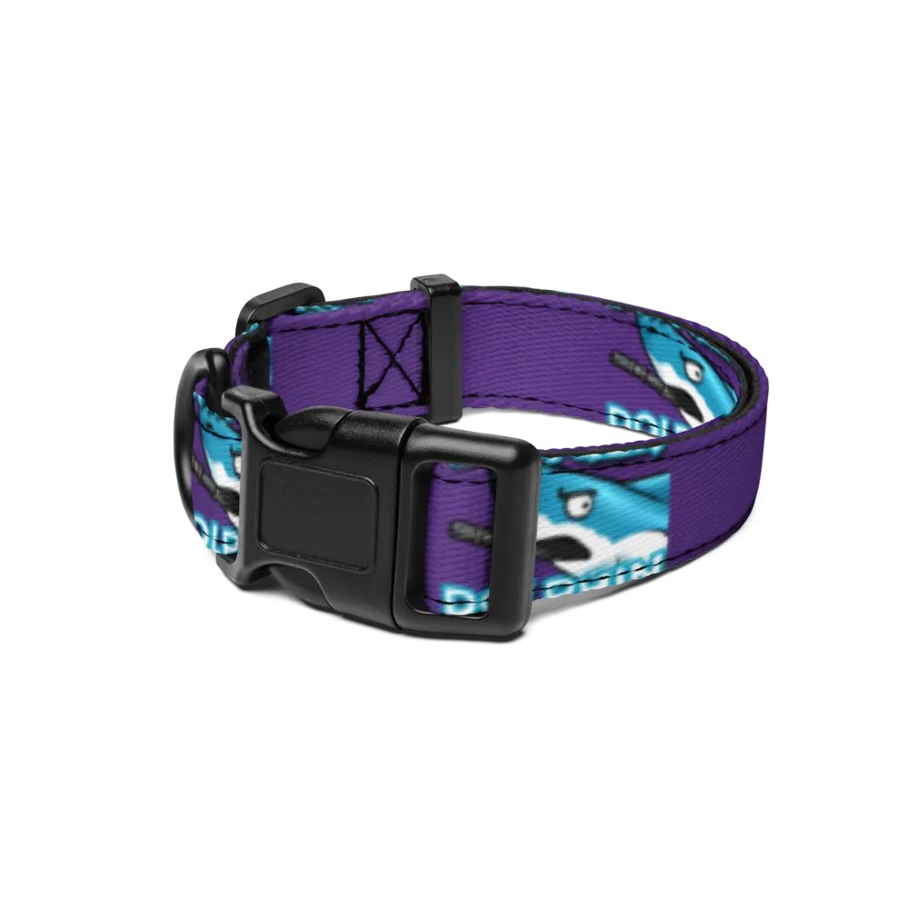 Danger Dolphin Pet Collar product image (1)