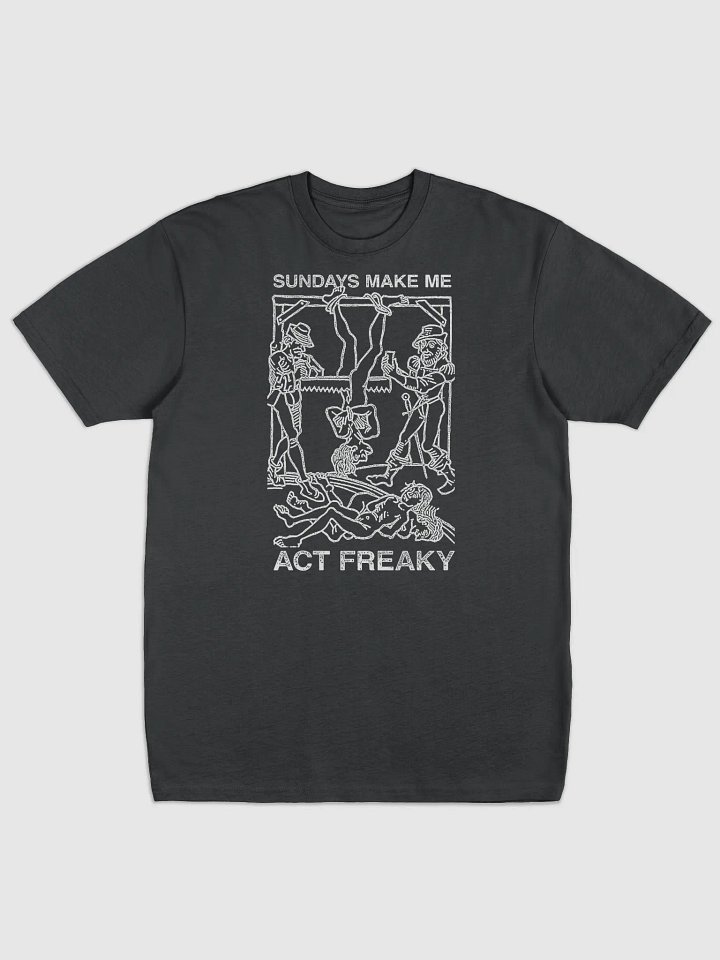 SUNDAY - BLACK Tshirt product image (1)
