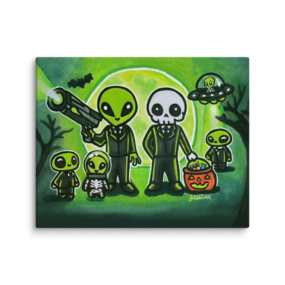Alien Patrol Canvas product image (1)