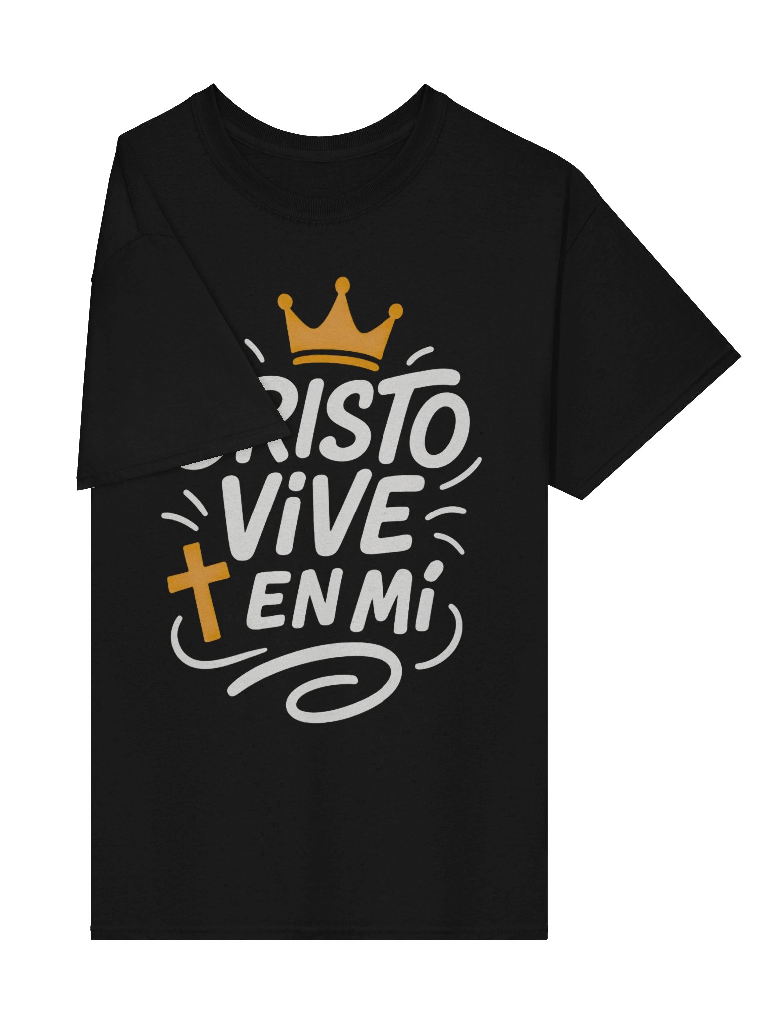 Camiseta Unisex Manga Corta | Cristo vive en mi product image (5)