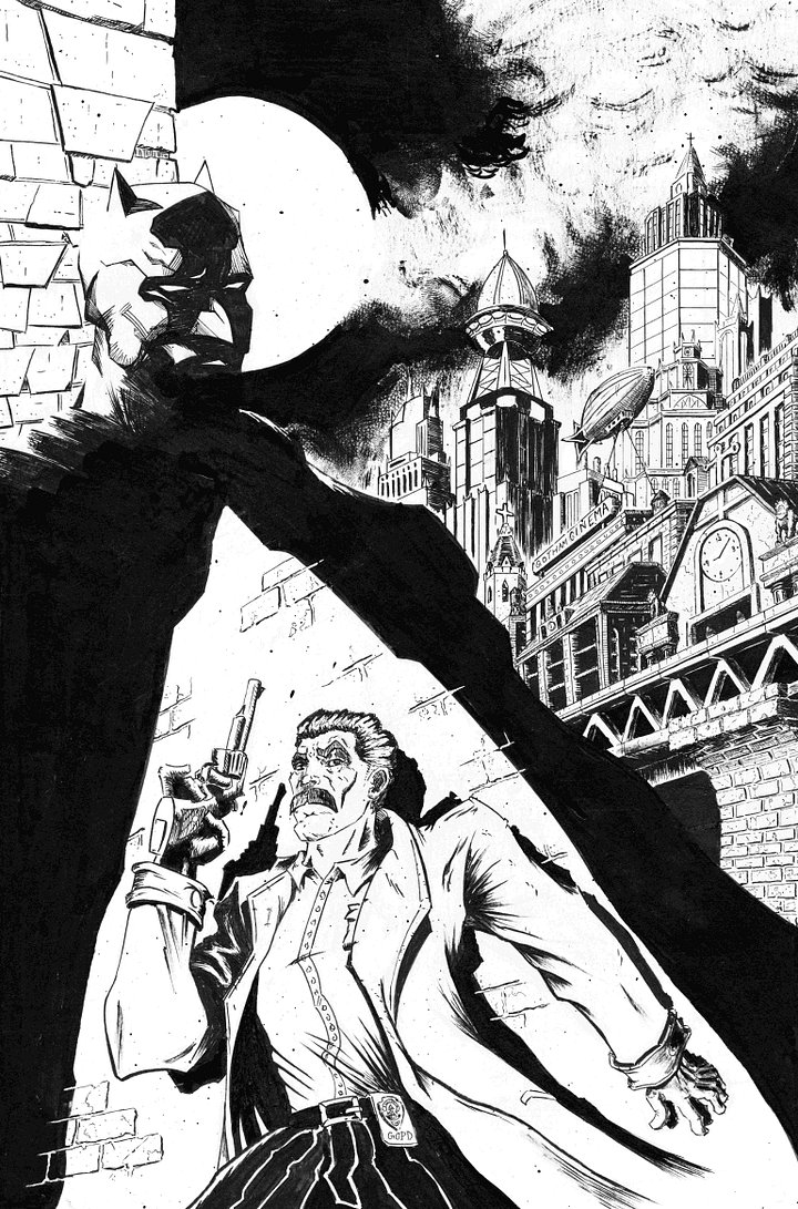 "Batman, Private Eye" | Batman Art Print product image (2)