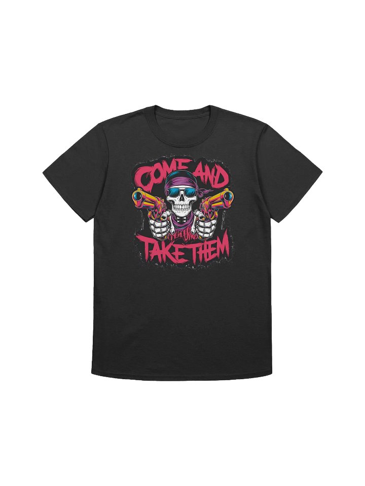 American Rebel Skull Art: 2nd Amendment Statement T-Shirt product image (5)