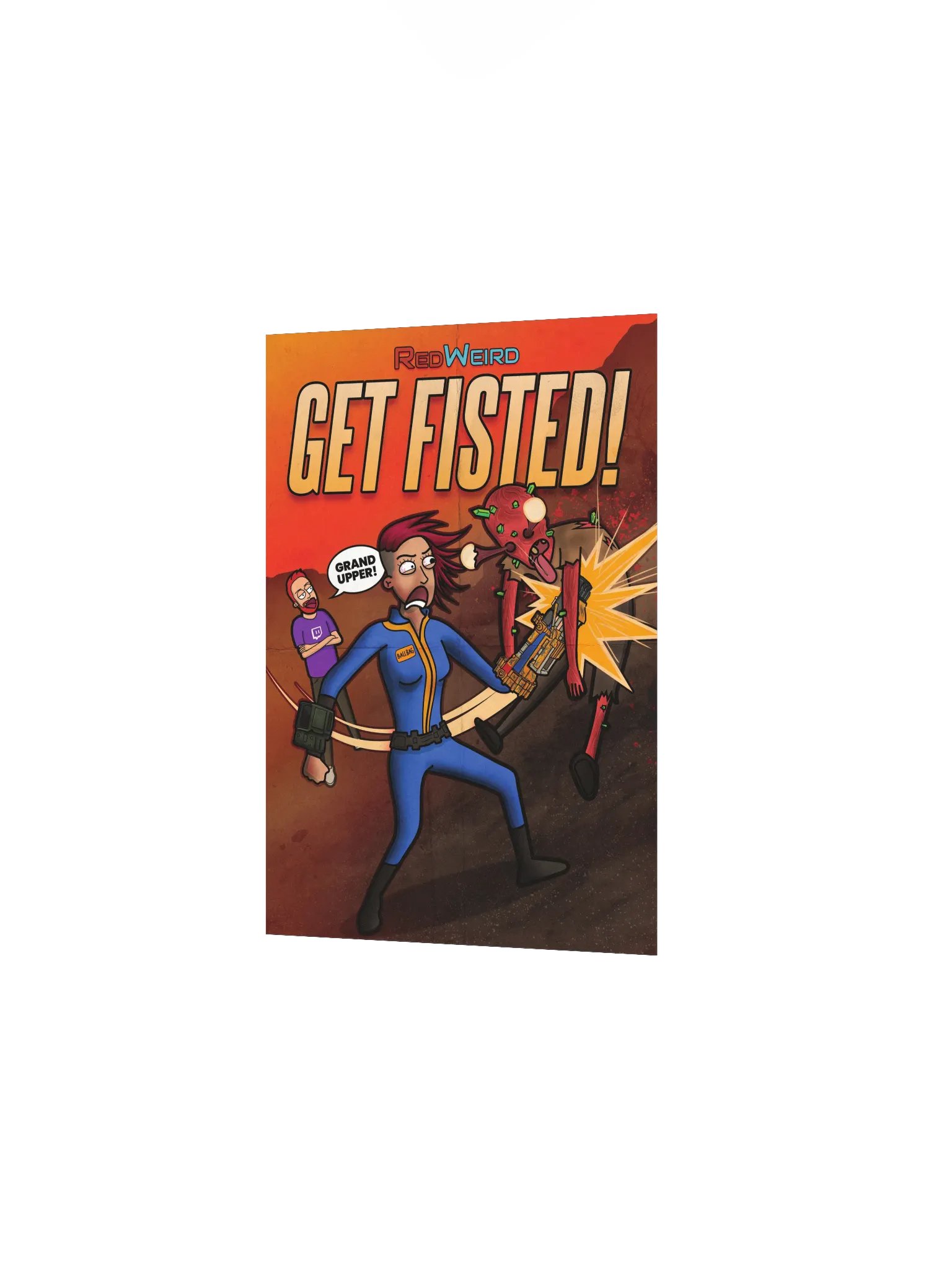Hestia "Get Fisted!" Poster product image (1)