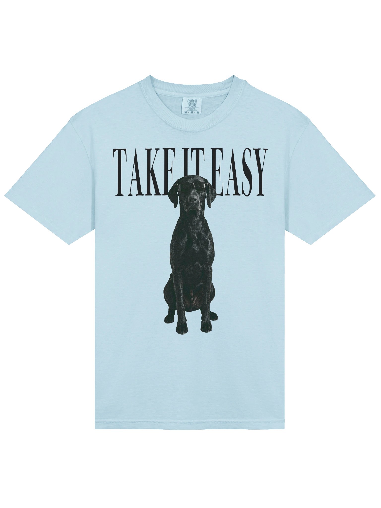 Take It Easy '90s Pop Vintage-Style T-Shirt for German Shorthaired Pointer(Black) Owners product image (6)