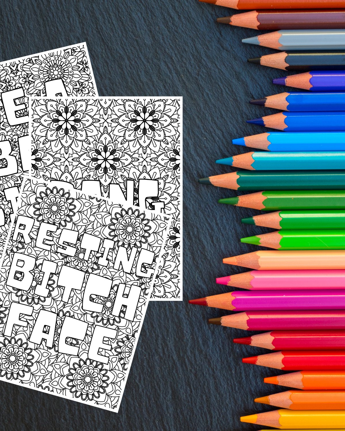 All The Swear Word Bundle Coloring Pages product image (3)