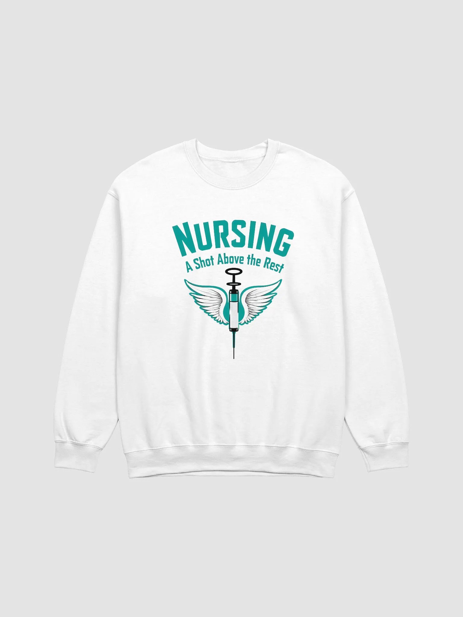 Winged Syringe Nursing Crewneck product image (2)