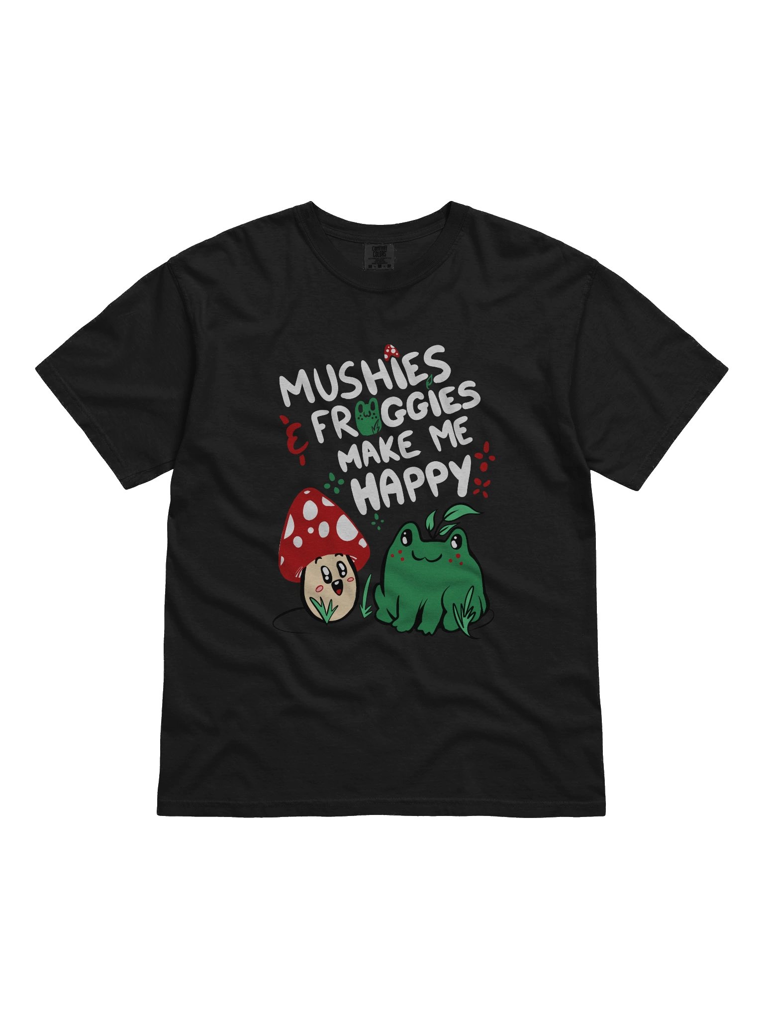 Mushies and Froggies Make Me Happy product image (4)