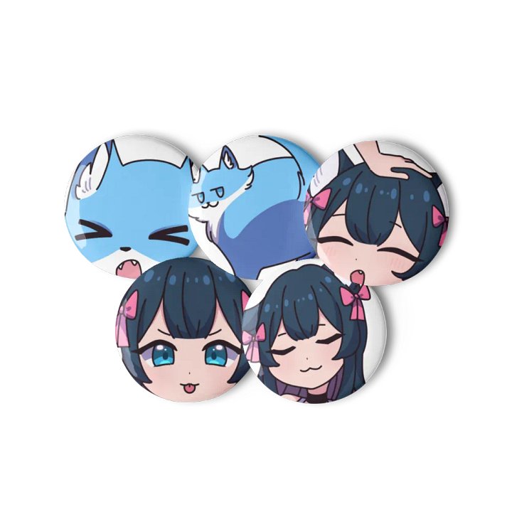 Blue Fox Badges - Pack 4 product image (2)