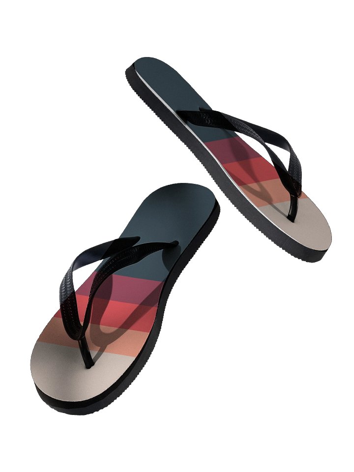Vibrant Gradient Flip-Flops product image (2)