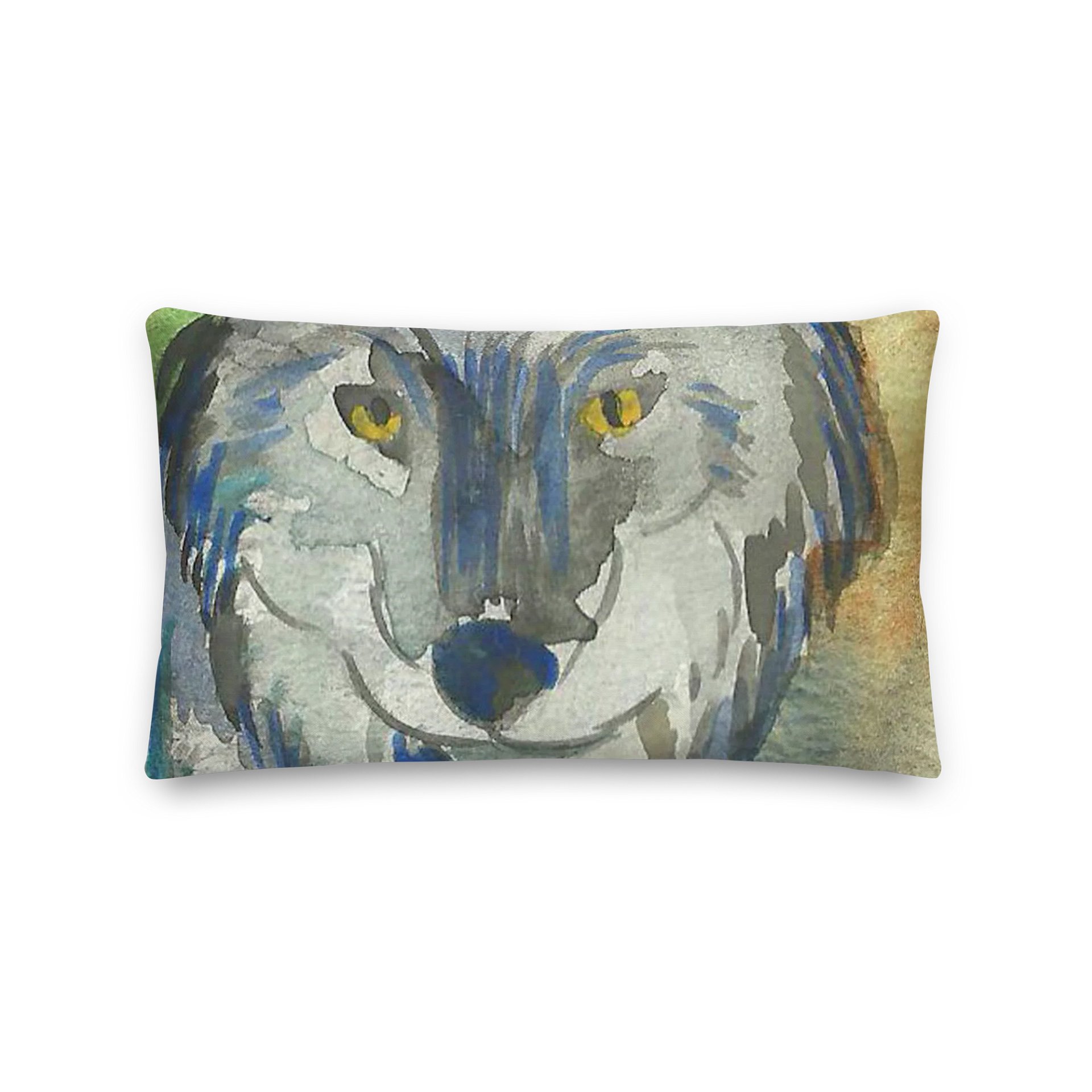 Gray Wolf Pillow product image (5)