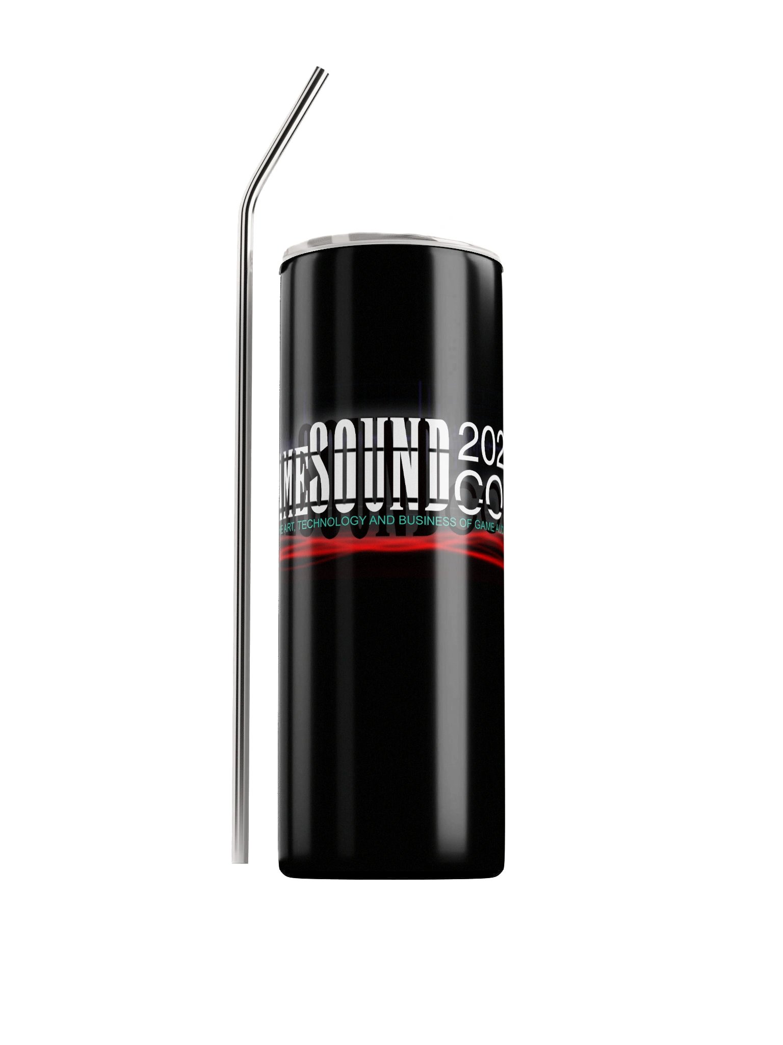 GameSoundCon 2025 Stainless Steel Tumbler product image (1)