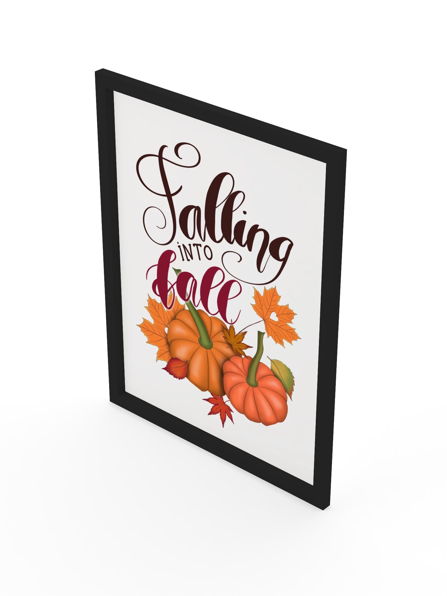 Peace Within Falling Into Fall Framed Poster product image (7)